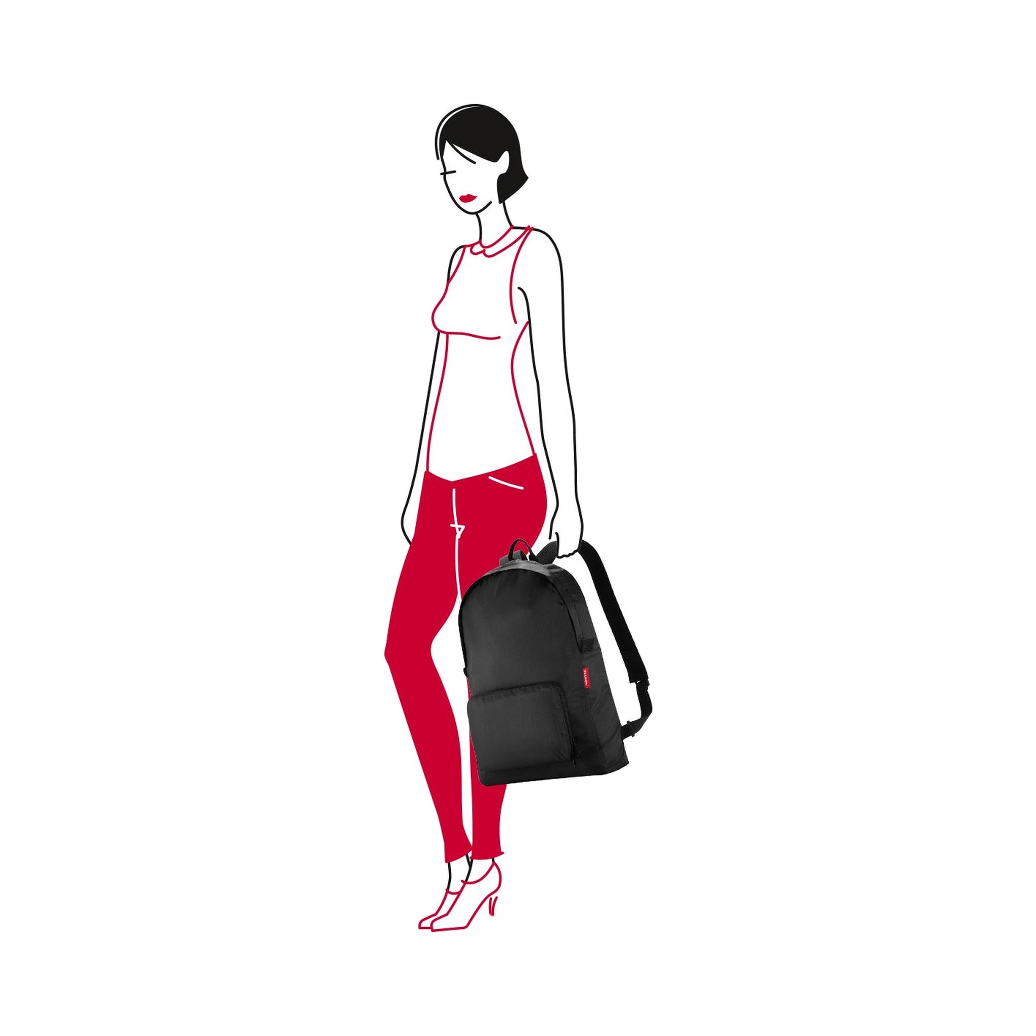Reisenthel mini maxi rucksack black