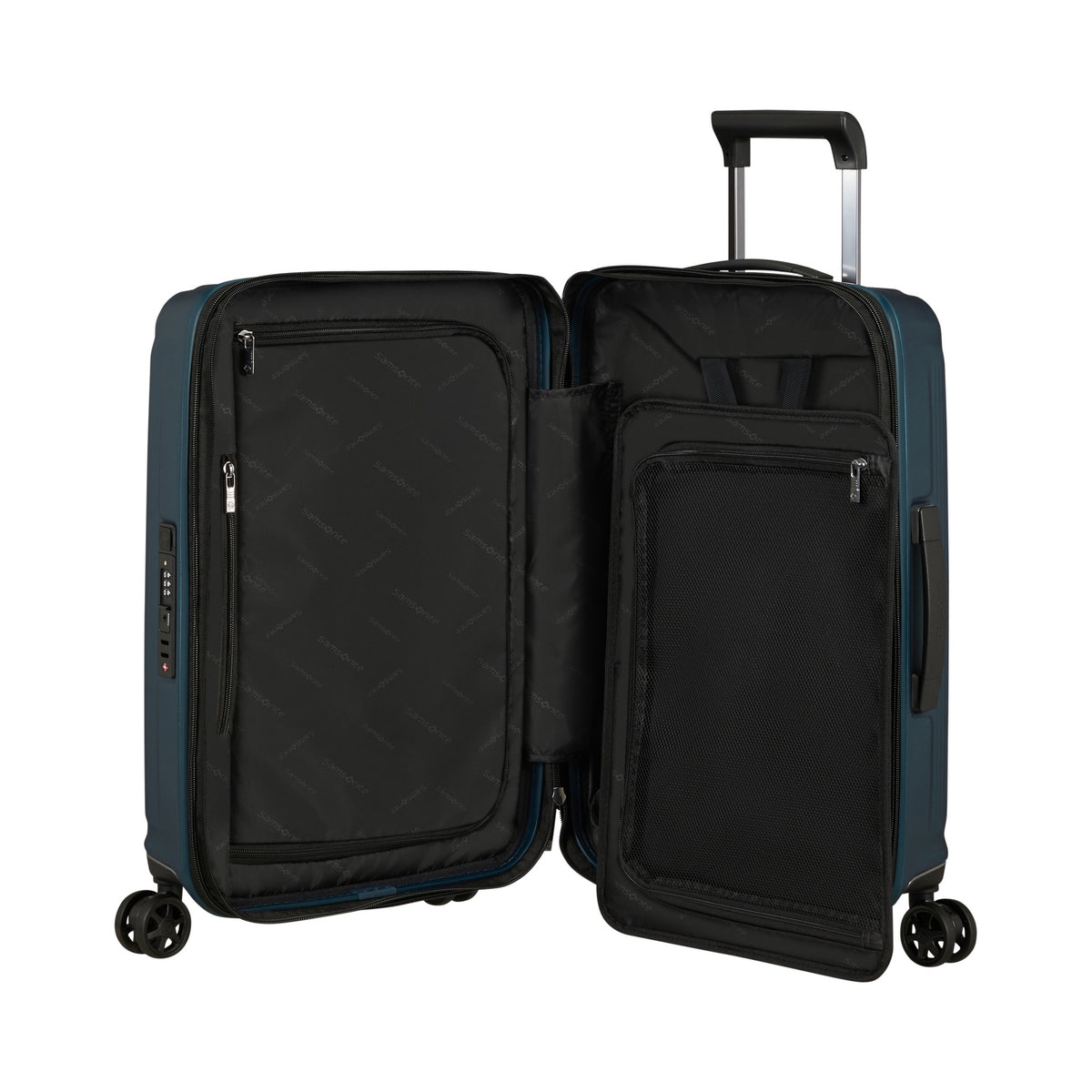 SAMSONITE NUON SPINNER 55/20 EXP MATT PETROL BLUE