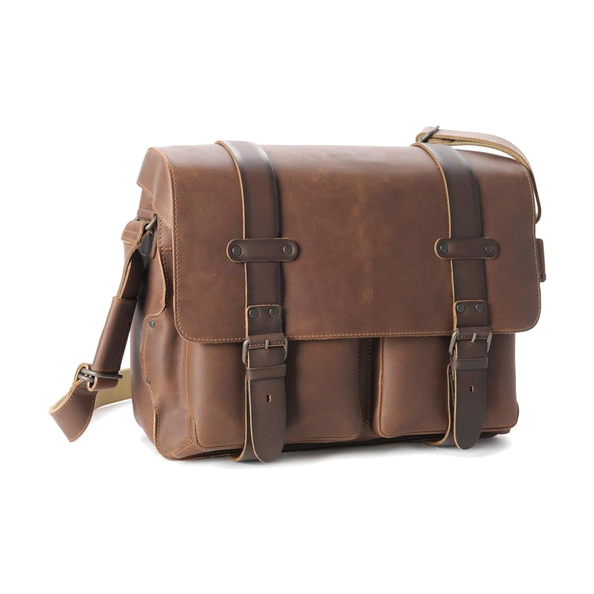 a&u DAN / VT Postbag L vintage tan "Hunter"