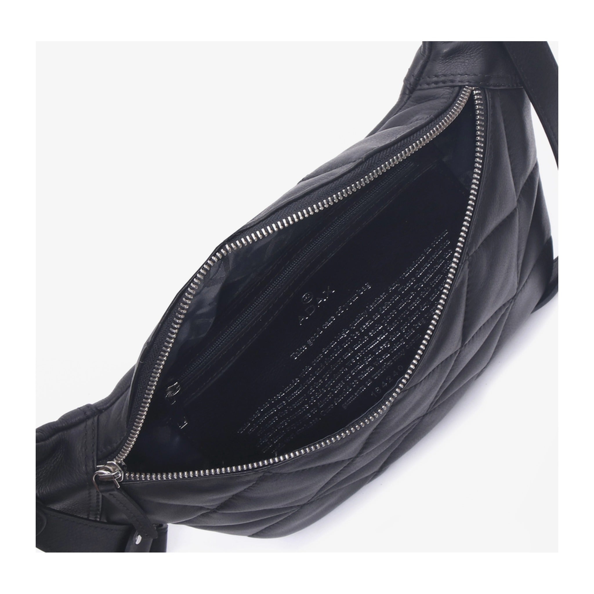 ADAX Crossbag TAVITA gesteppt Black