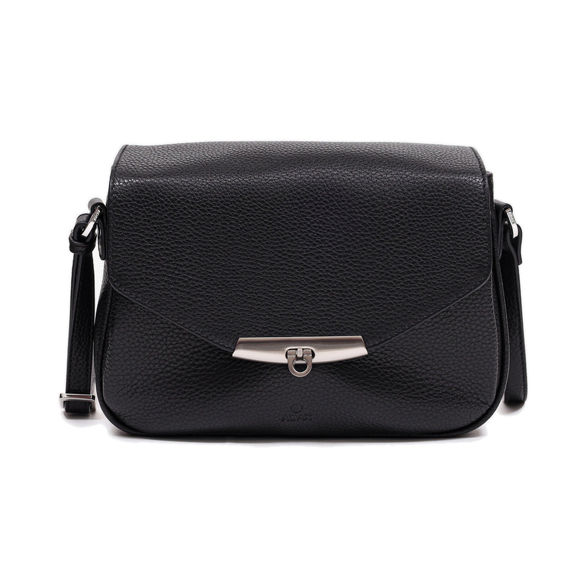 ADAX Cormorano Überschlagtasche LEAH Black