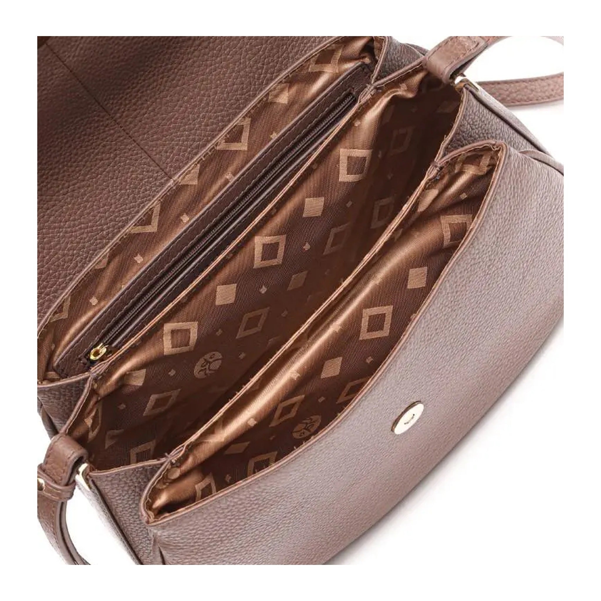 ADAX Cormorano Überschlagtasche KATINA latte