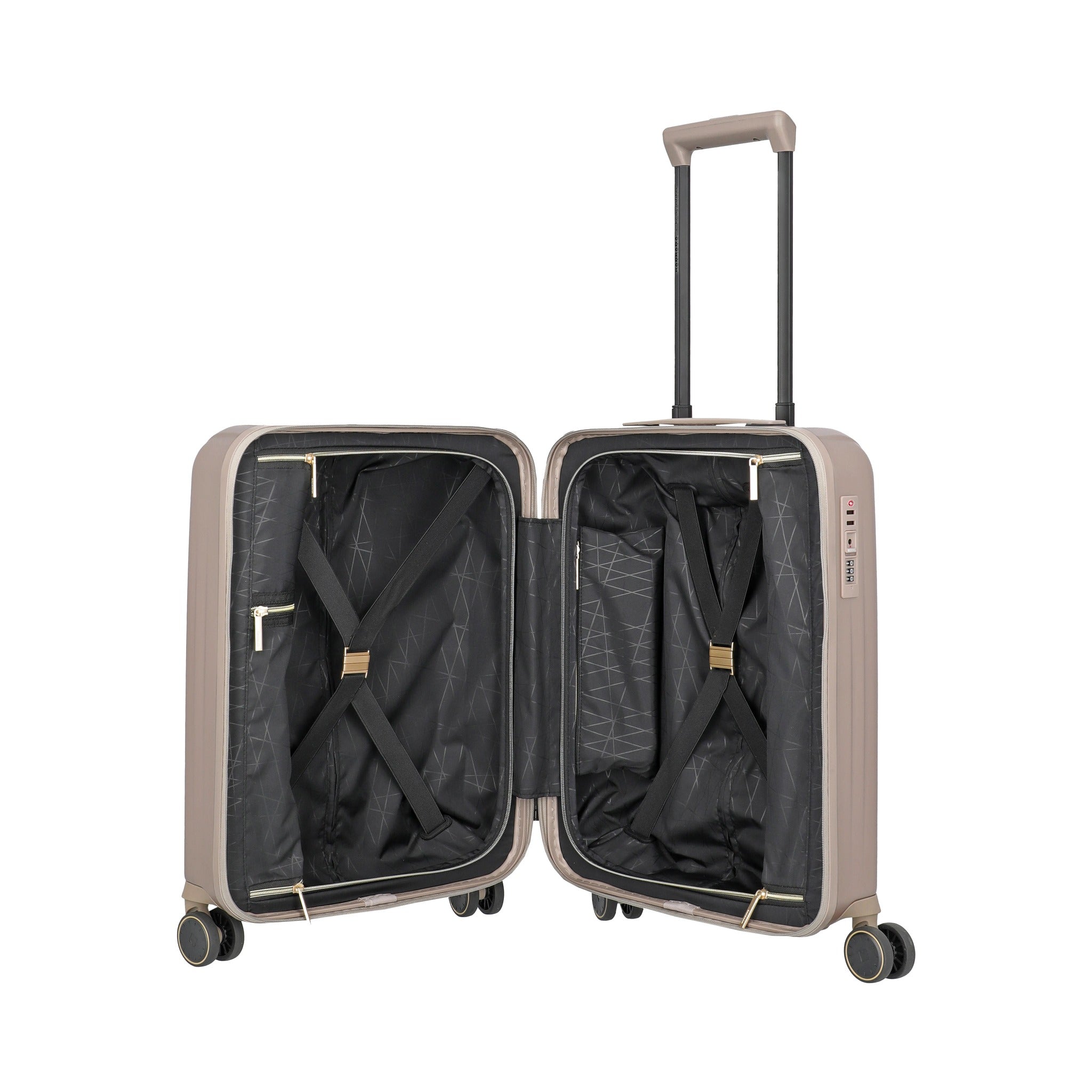 Travelite BARBARA NOVELTY 4w Trolley S Satin Nude