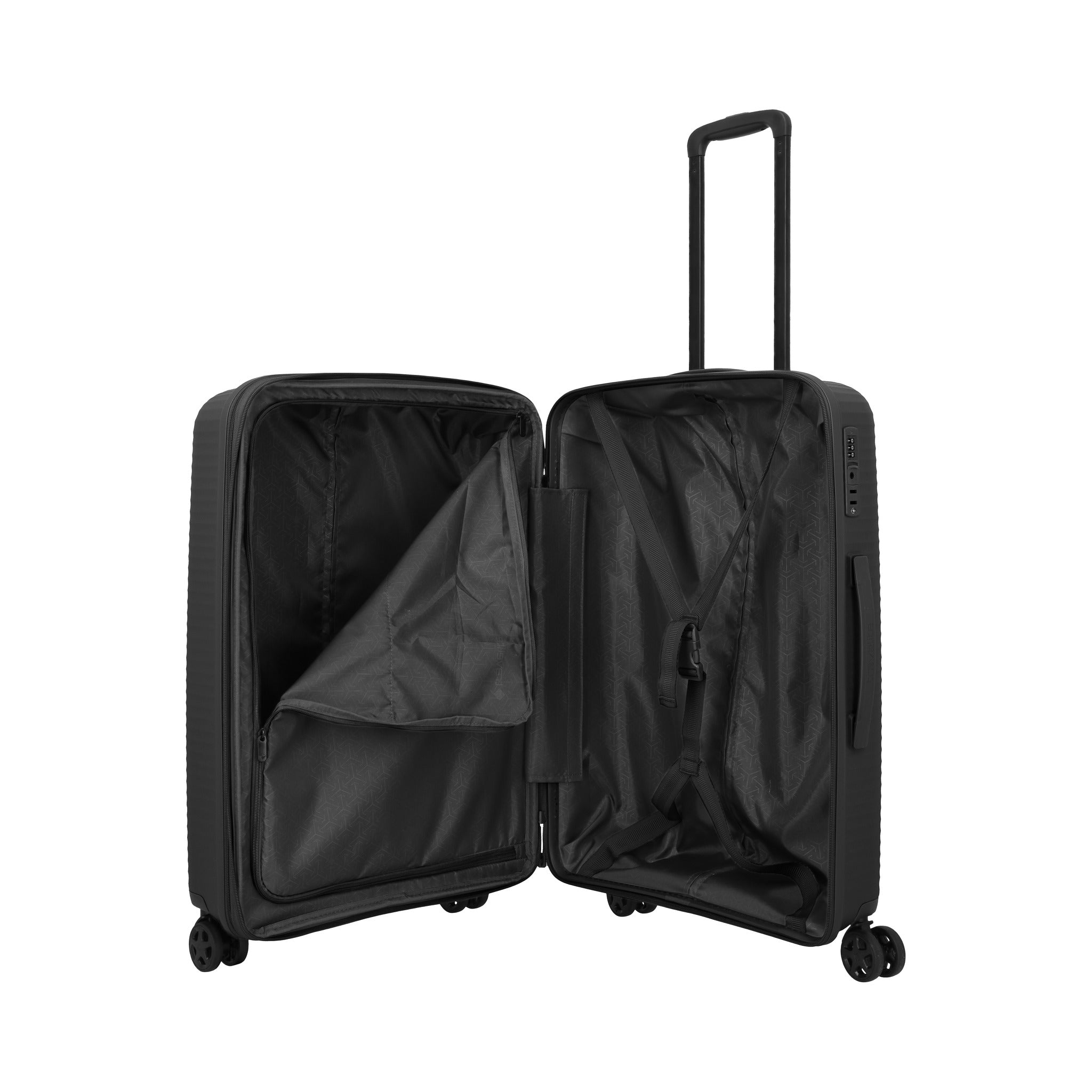 Travelite AIR STRIPE Trolley 4w M exp.