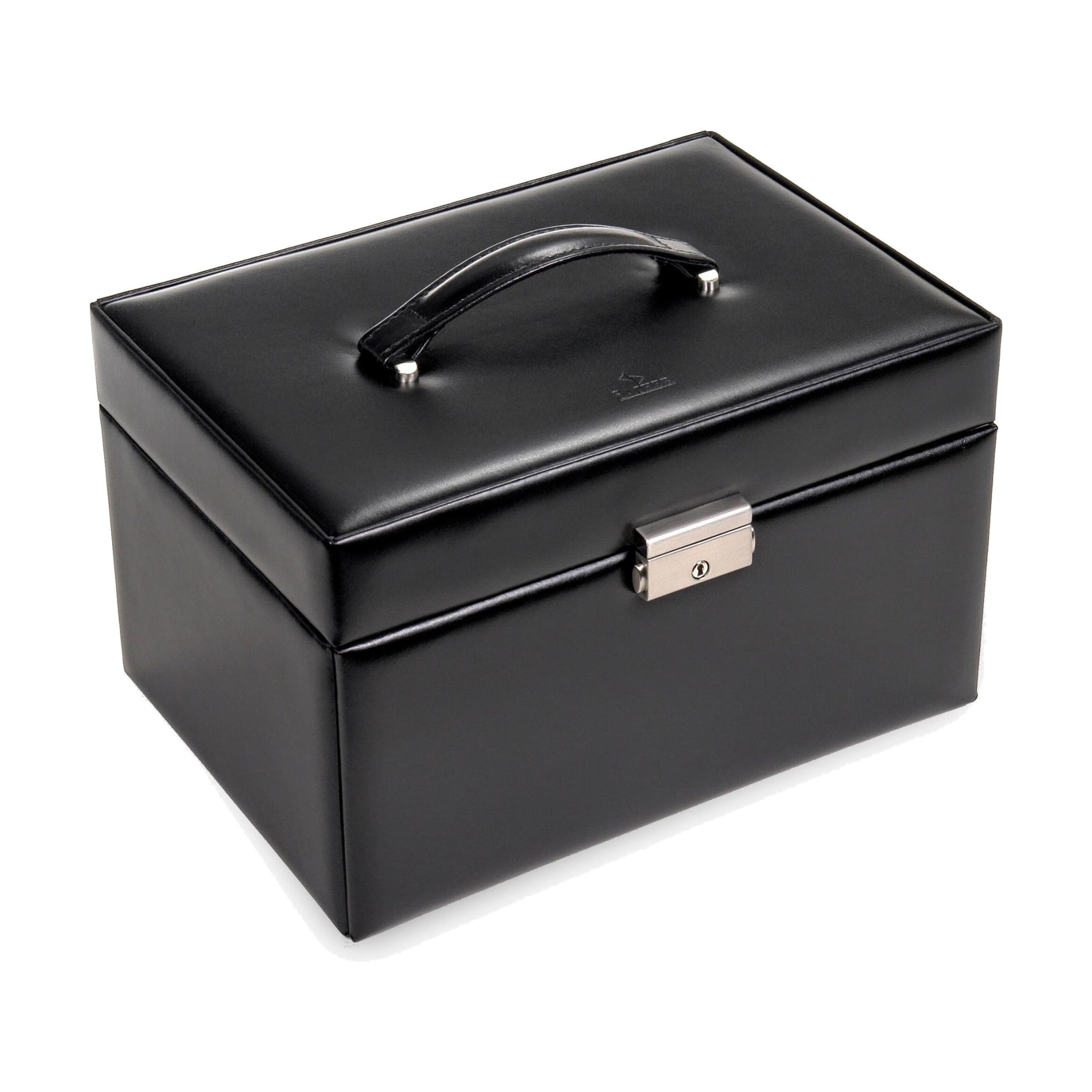 SACHER Schmuckkasten JASMIN Leder schwarz