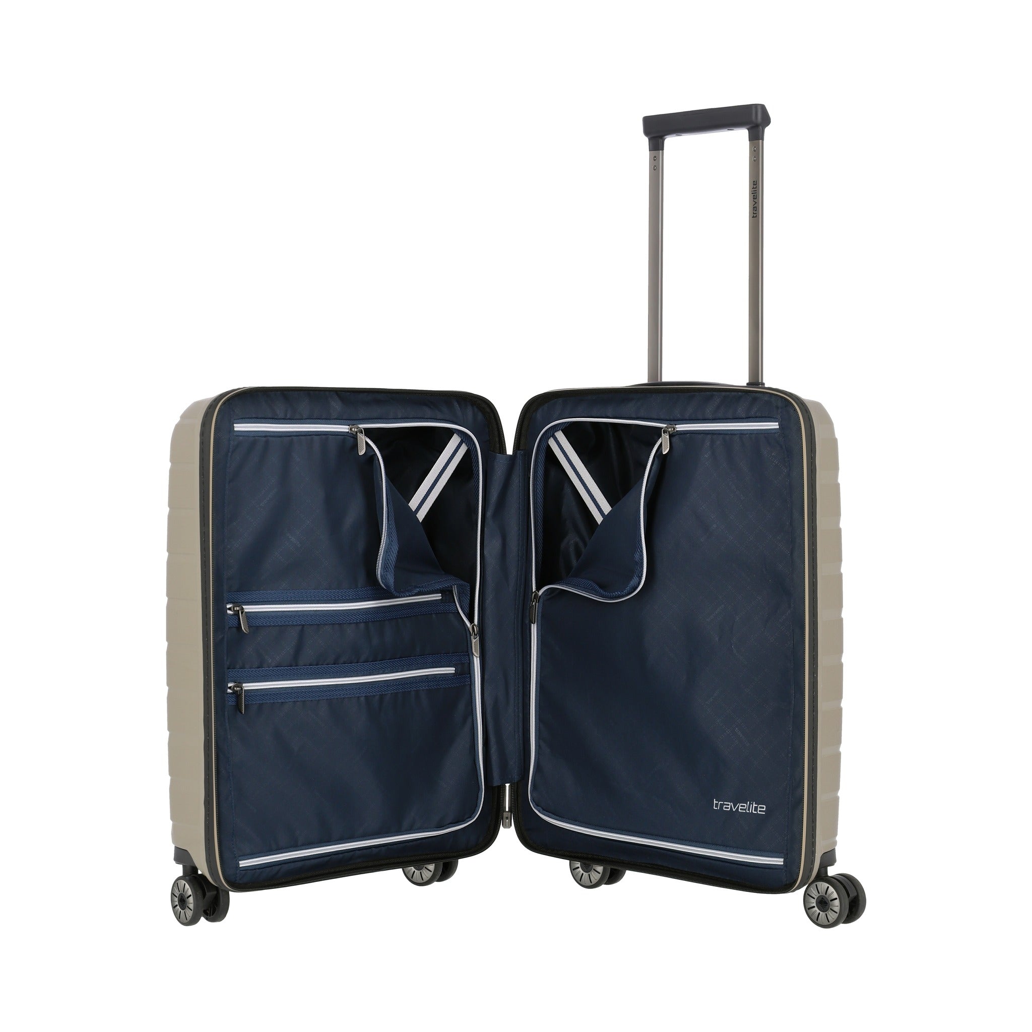 Travelite AIR BASE Trolley 4w S Front Pocket