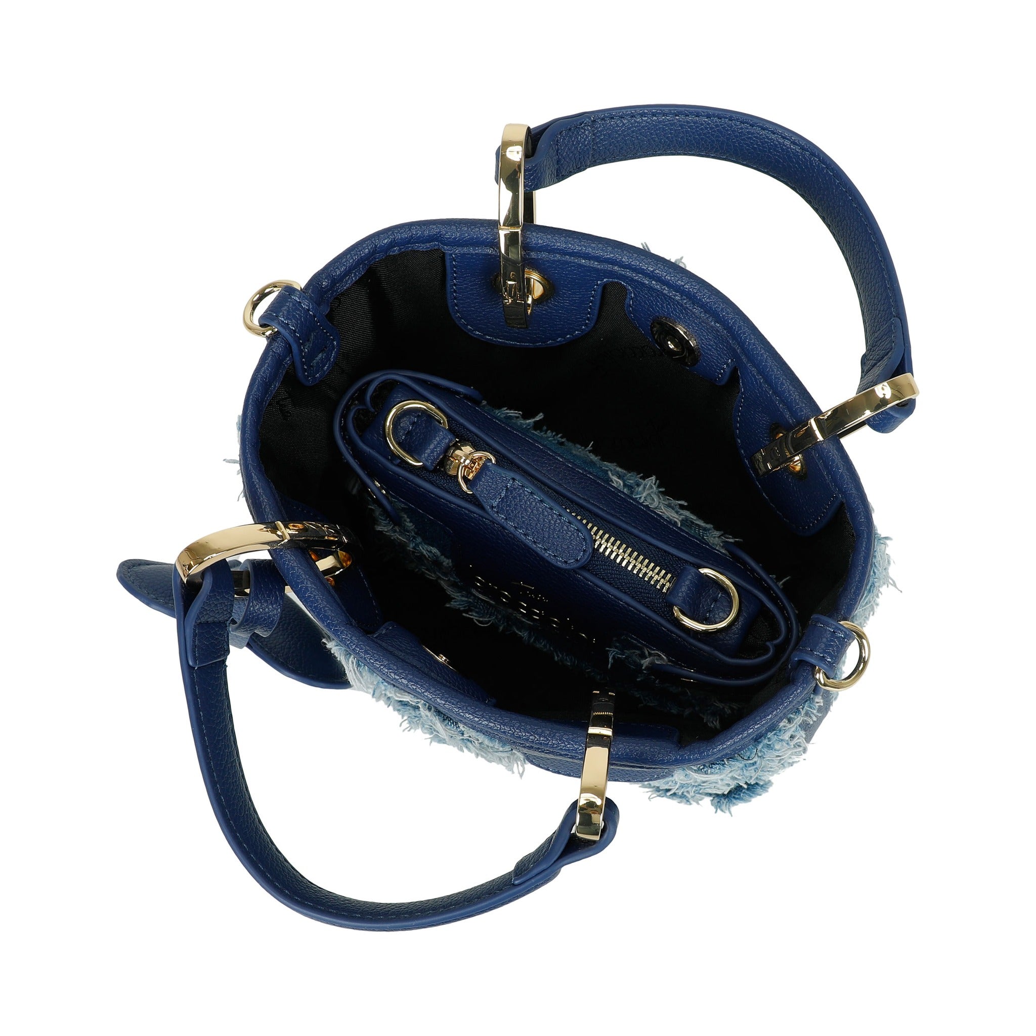 Braccialini Jeans Kurzgrifftasche blau