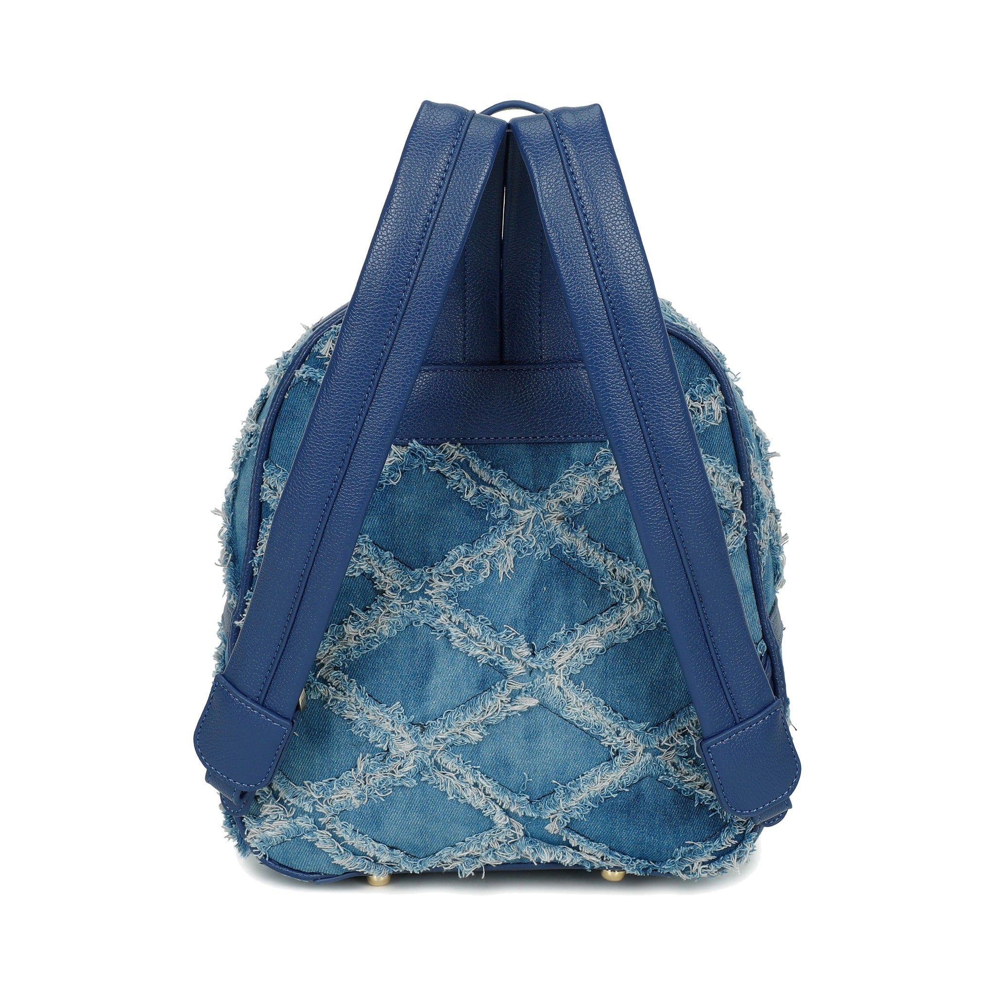 Braccialini Jeans Rucksack blau
