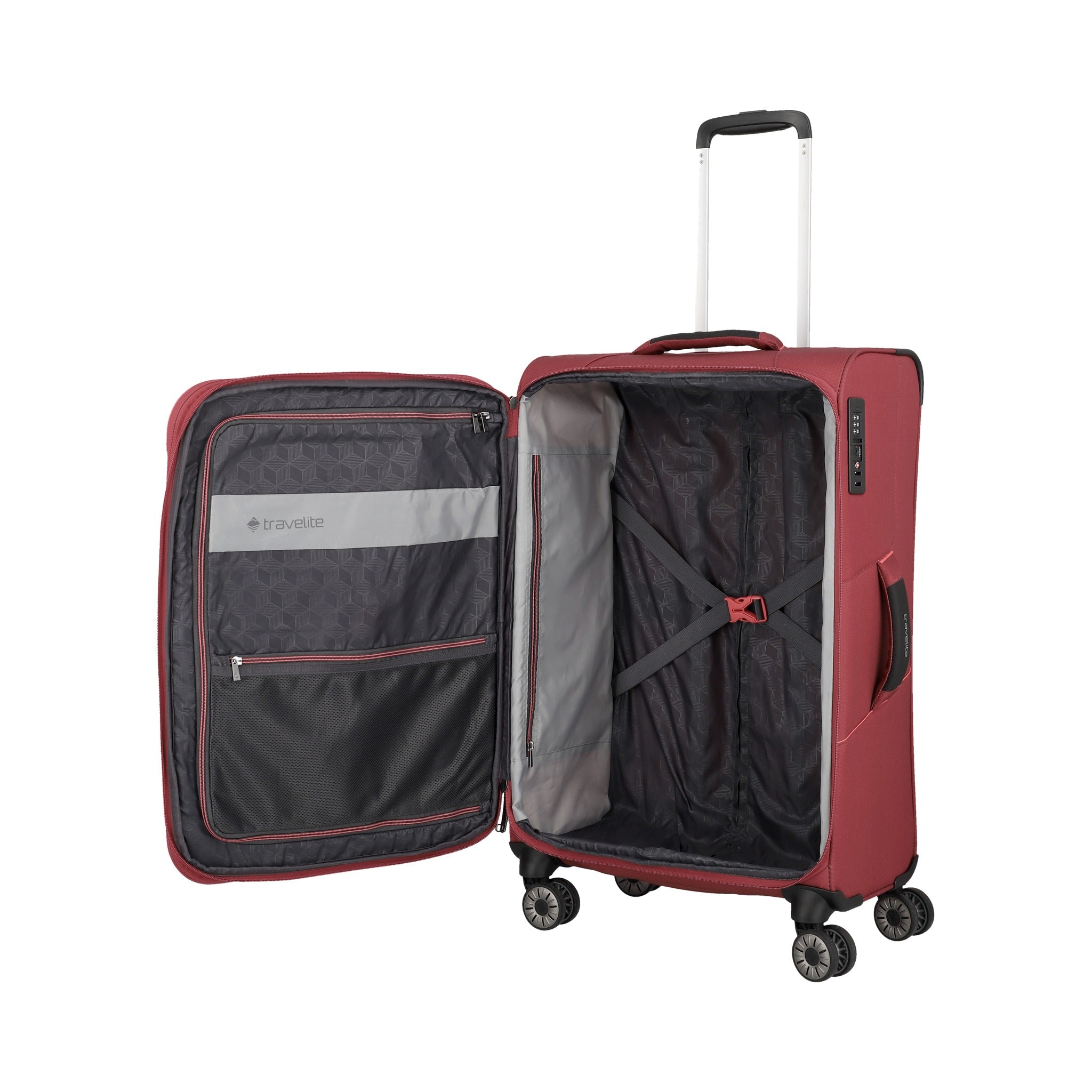 Travelite SKAII Trolley 4w M exp.