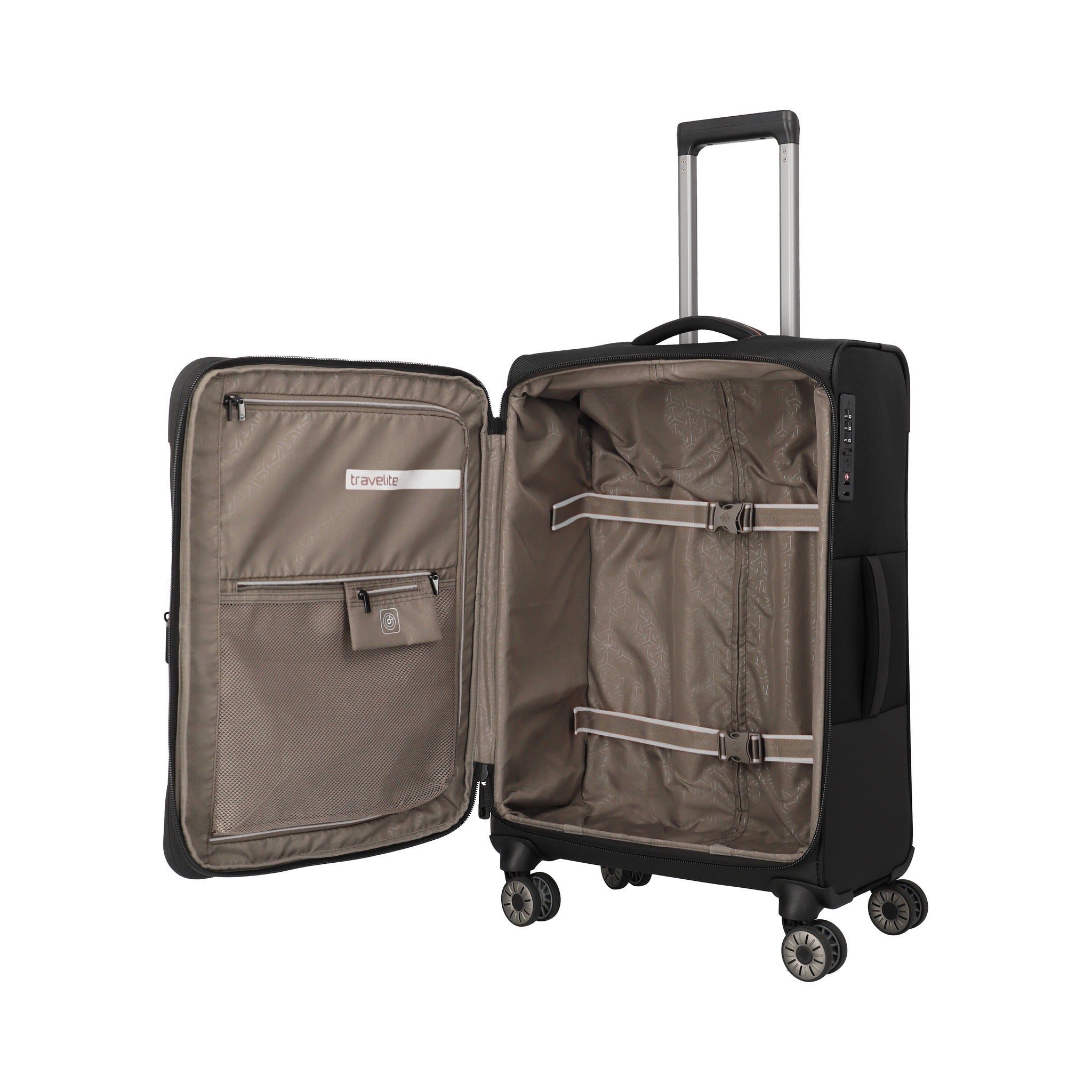 Travelite CROSSLITE Trolley 4w M exp.