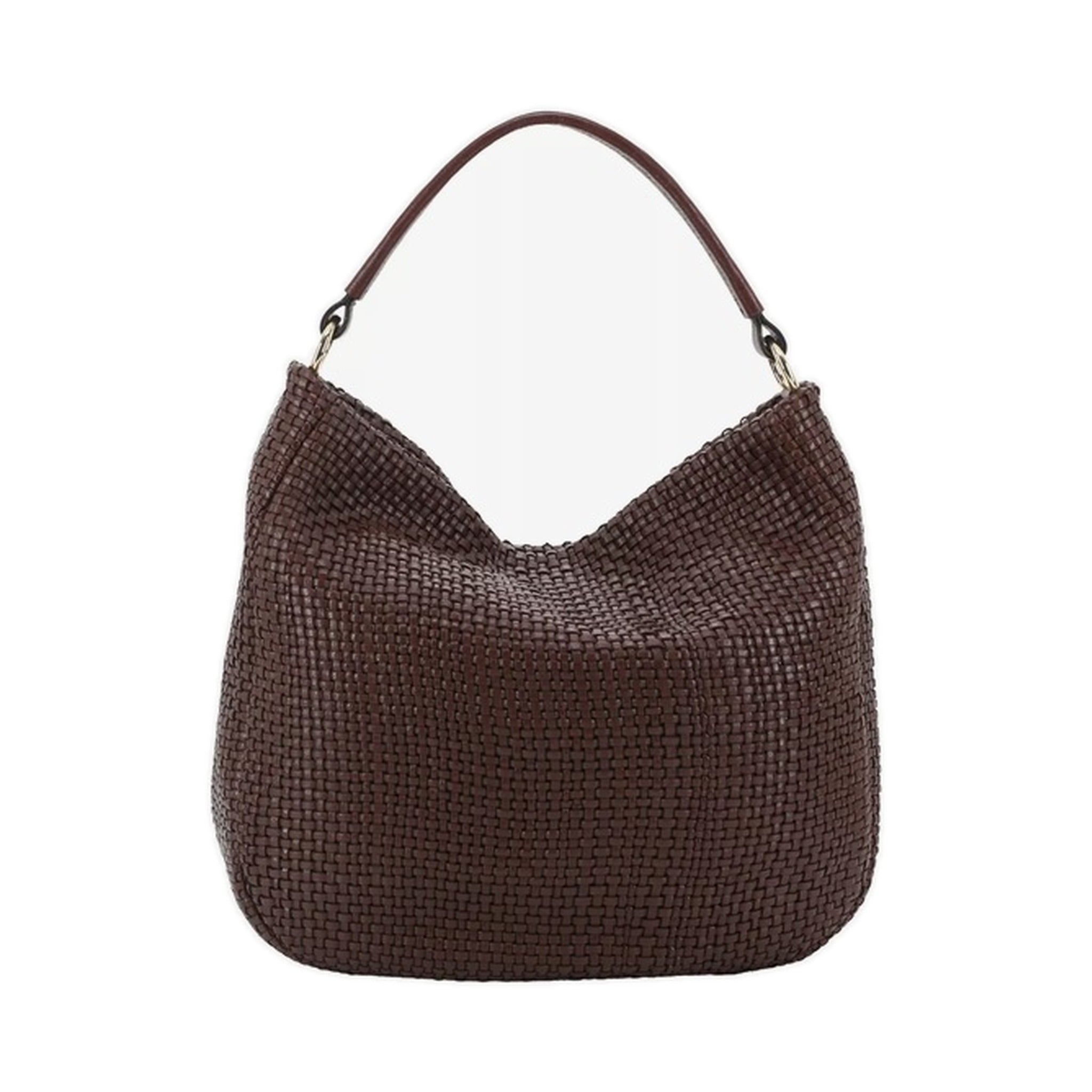 ABRO Beutel MIA small Leder Mini Eleonor dunkelbraun