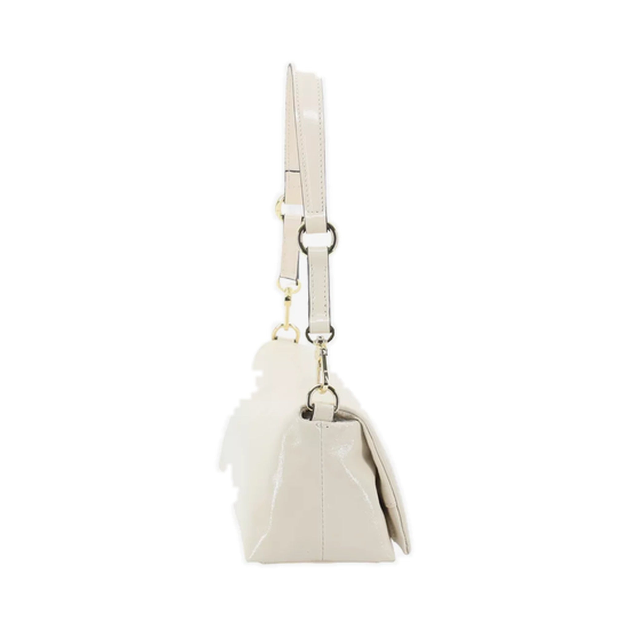 ABRO Überschlagtasche MILA Leder Venice milk