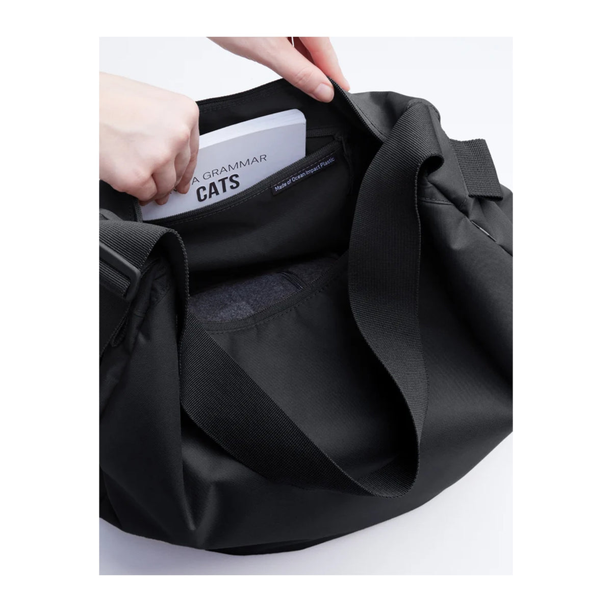 GOT BAG Curved Bag Monochrome black