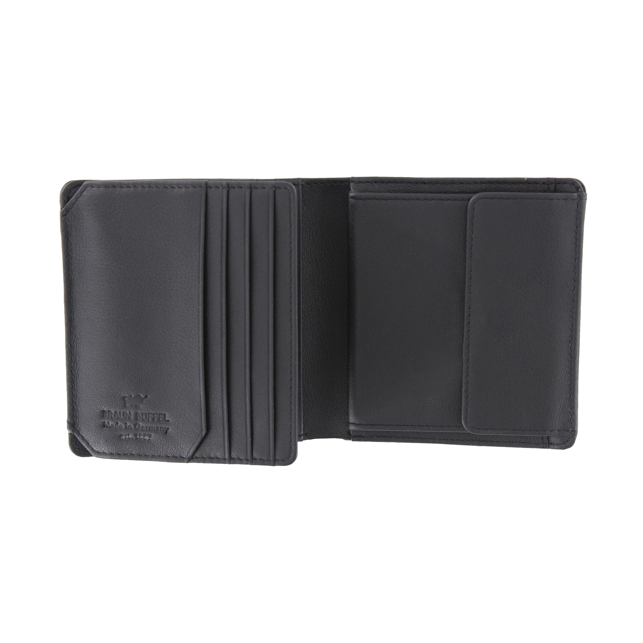 Braun Büffel ARIZONA RFID Scheintasche HF schwarz