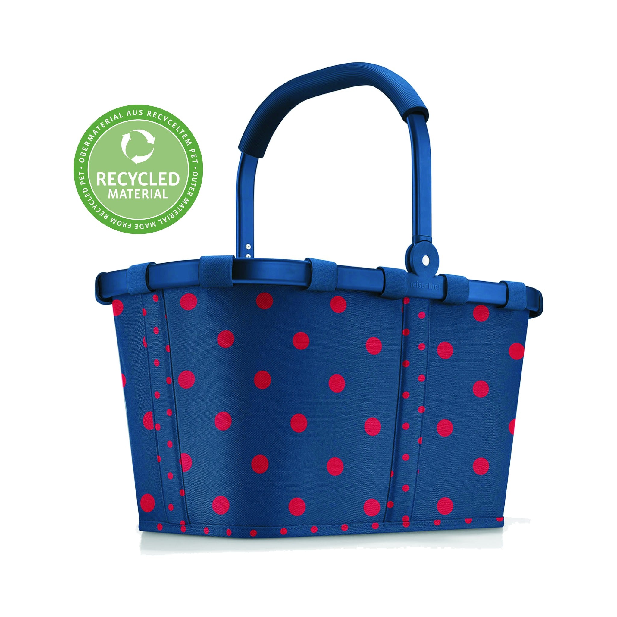 Reisenthel carrybag frame mixed dots red