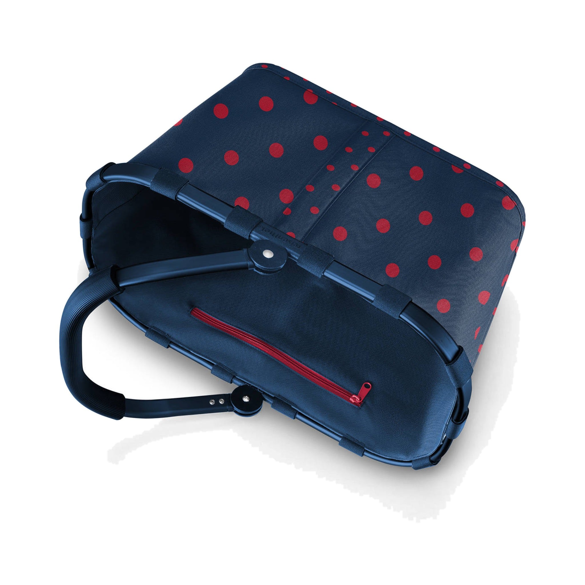 Reisenthel carrybag frame mixed dots red