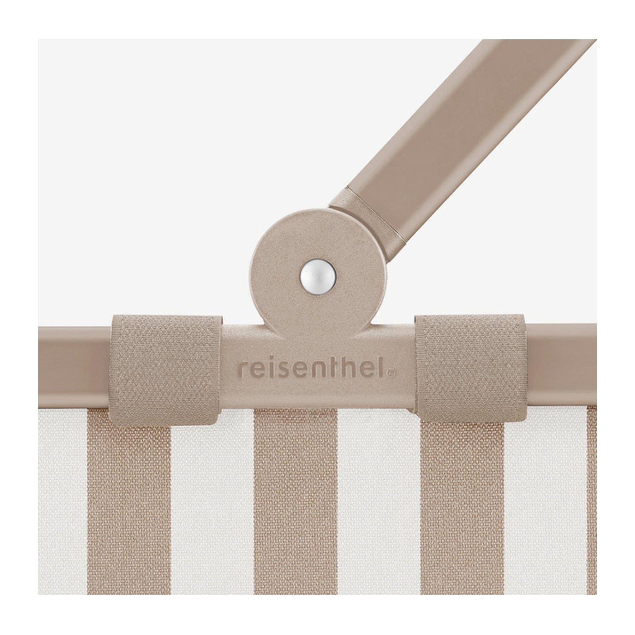 Reisenthel carrybag summerstripes coffee