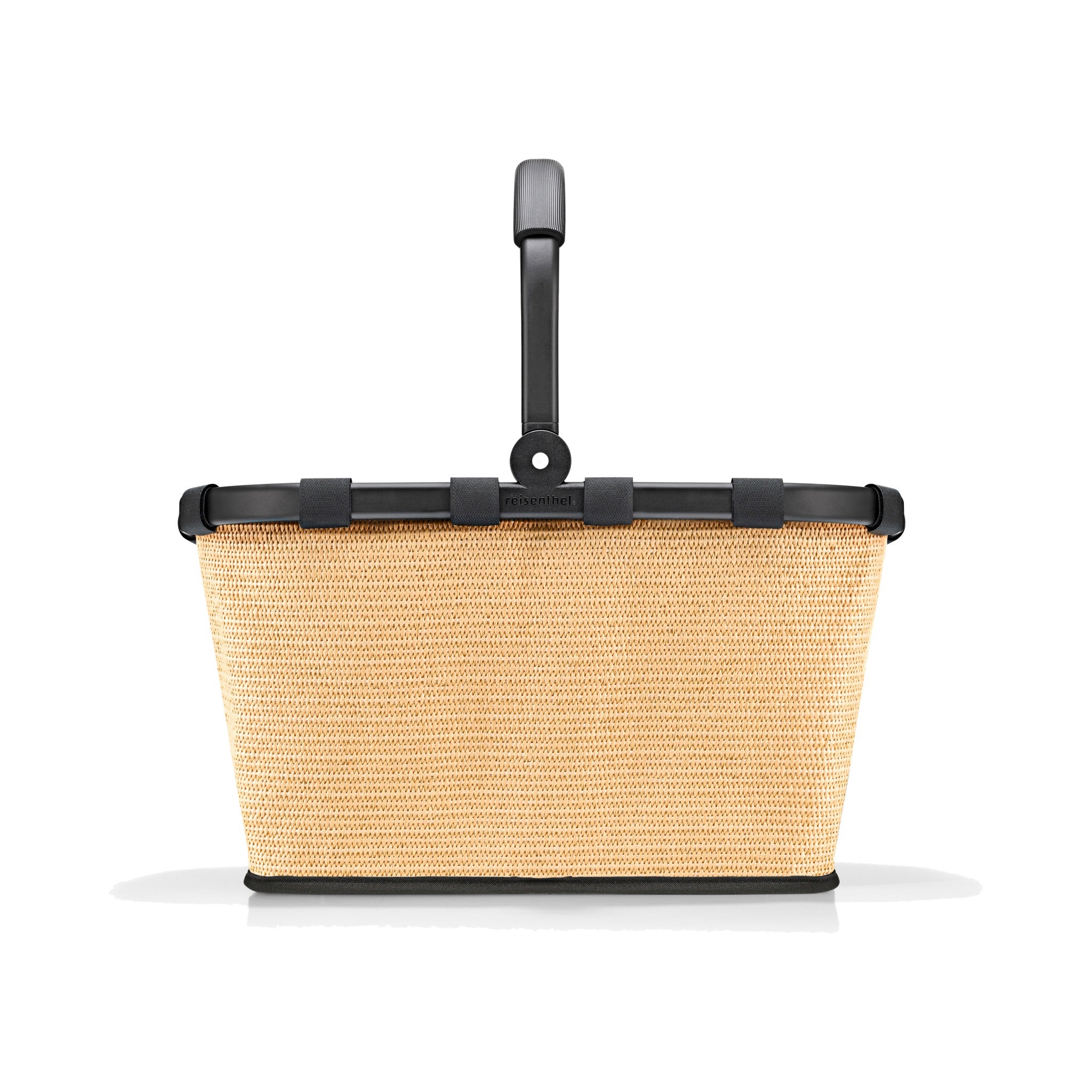Reisenthel carrybag frame raffia black
