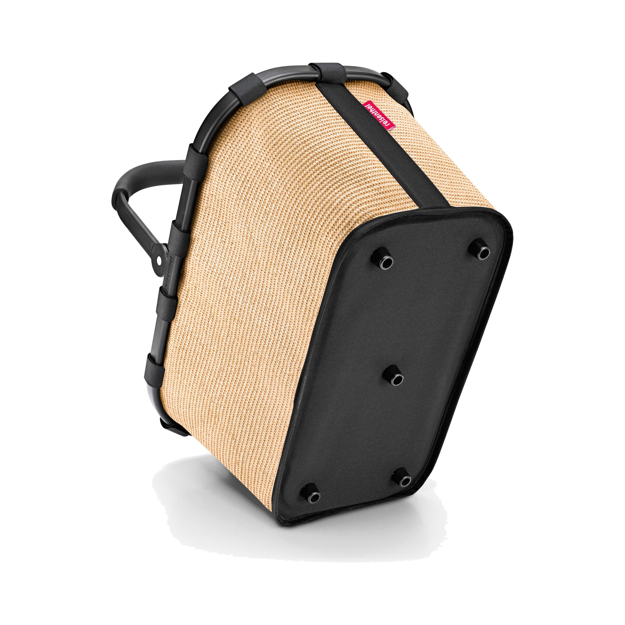 Reisenthel carrybag frame raffia black