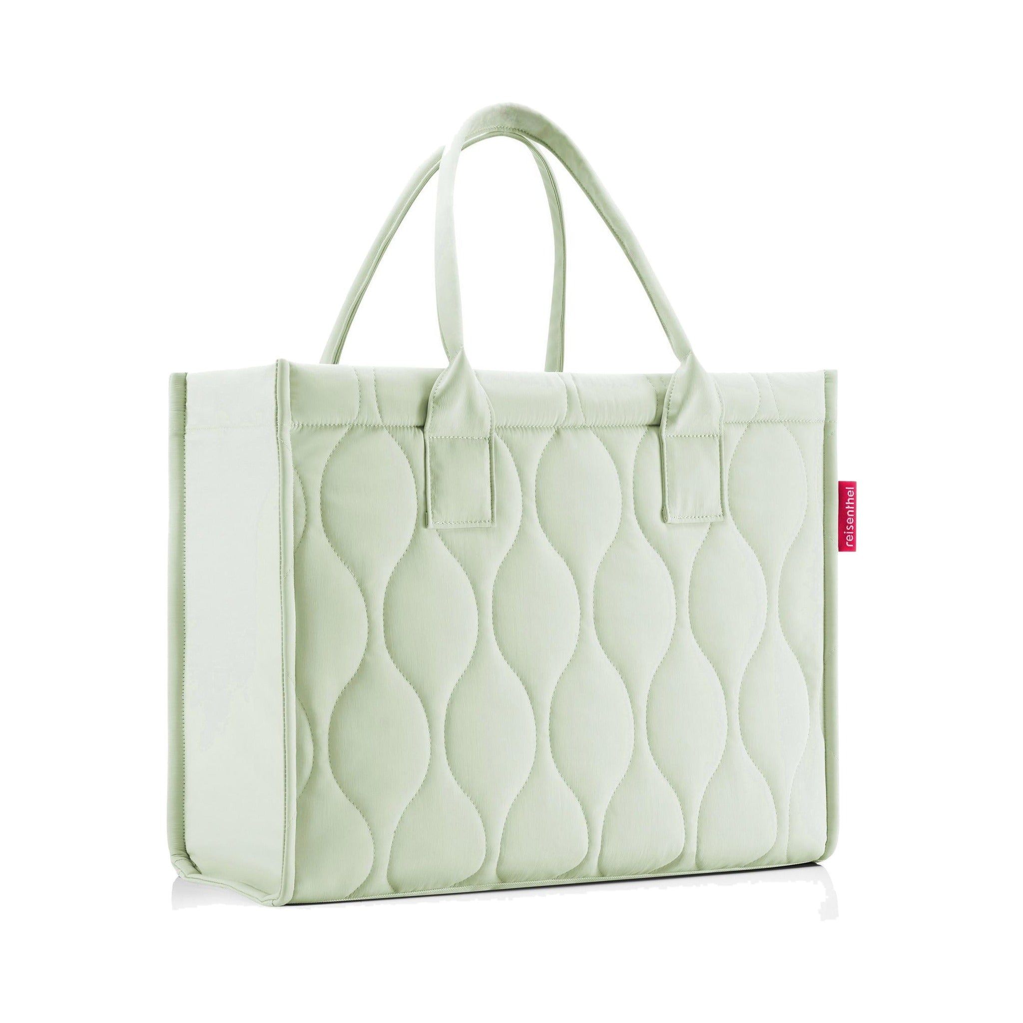 Reisenthel daily shopper puffer iced matcha
