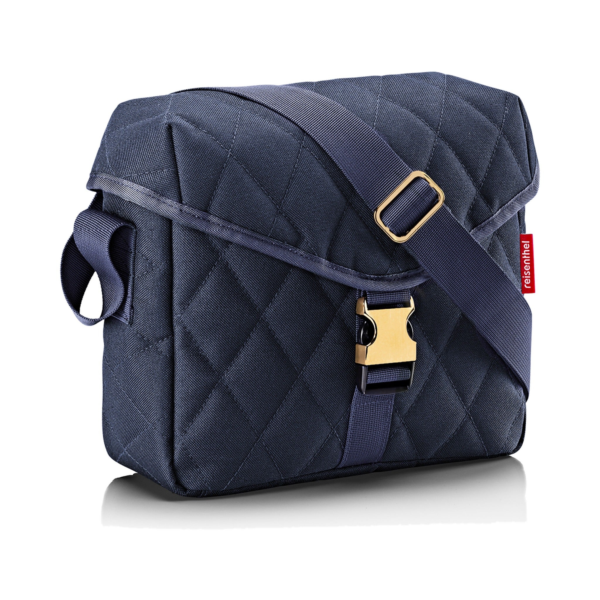 Reisenthel saddle bag M rhombus midnight gold