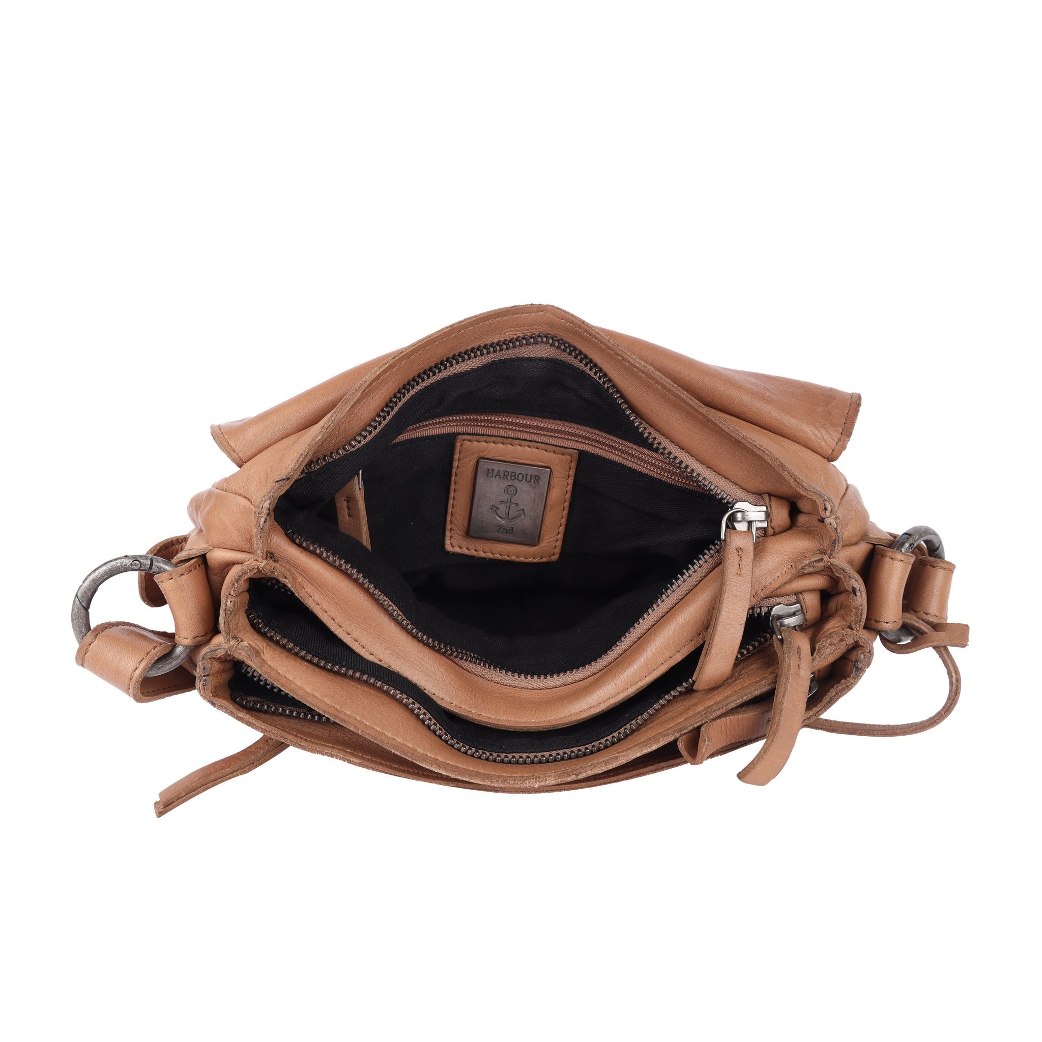 Harbour 2nd Überschlagtasche Lotta caramel