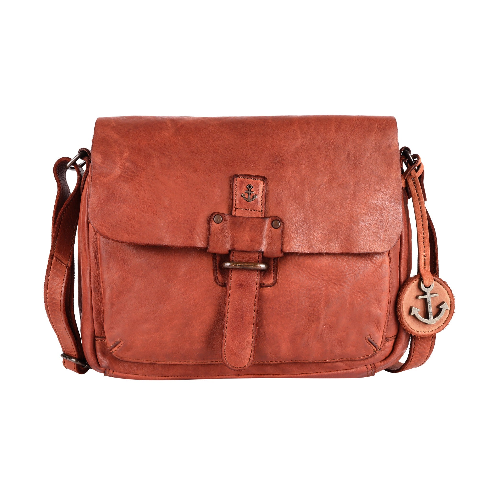 Harbour 2nd Überschlagtasche ROSI Leder cognac