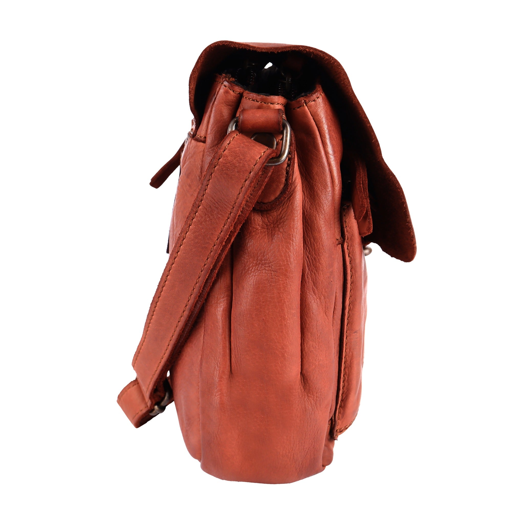 Harbour 2nd Überschlagtasche ROSI Leder cognac