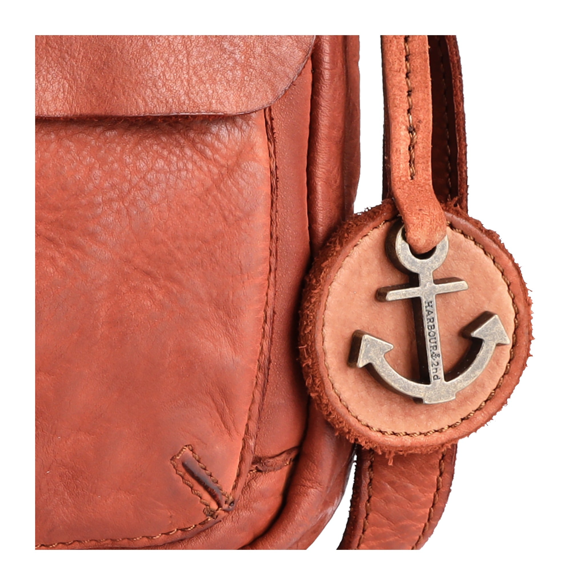 Harbour 2nd Überschlagtasche ROSI Leder cognac