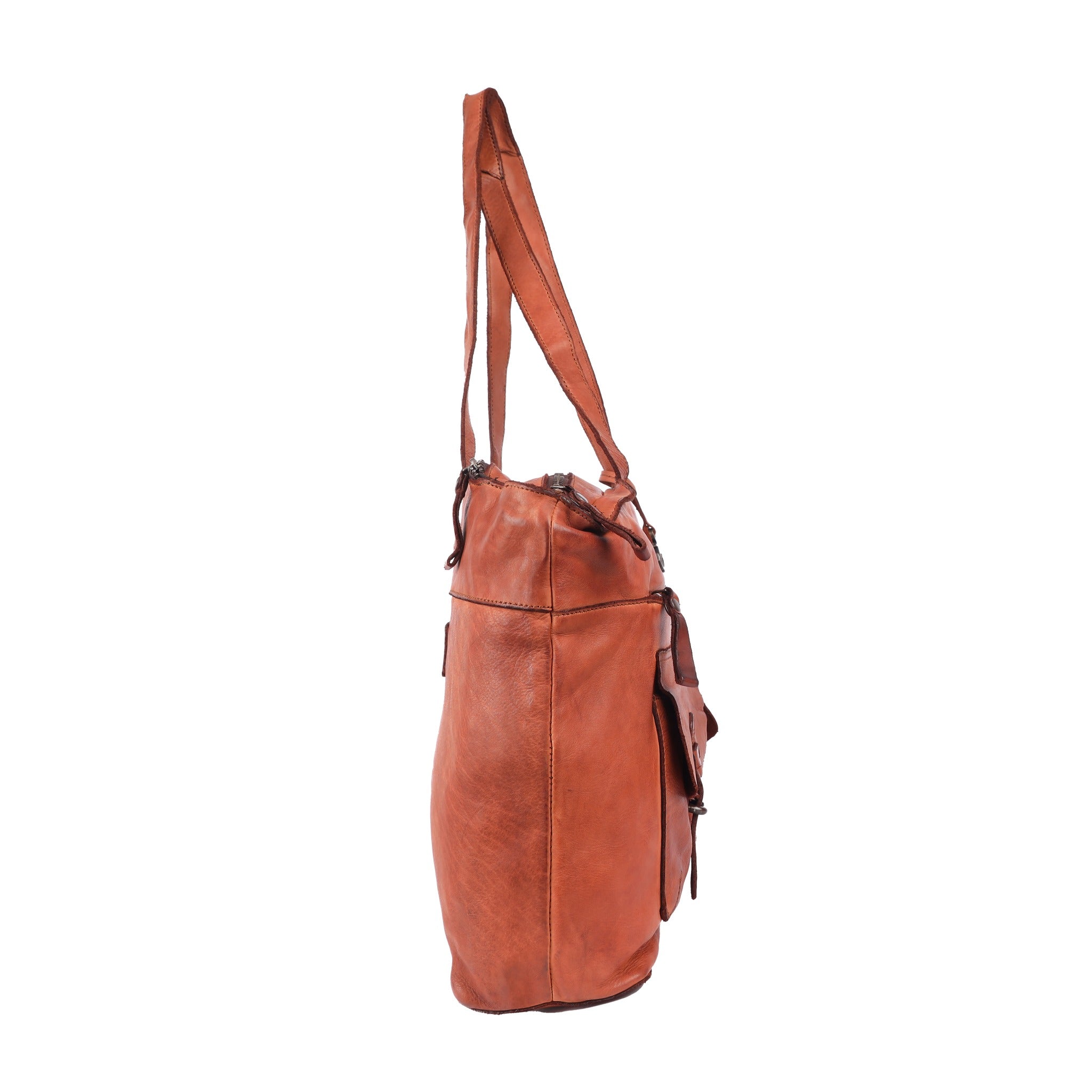 Harbour 2nd Business-Shopper JORDAN Leder cognac