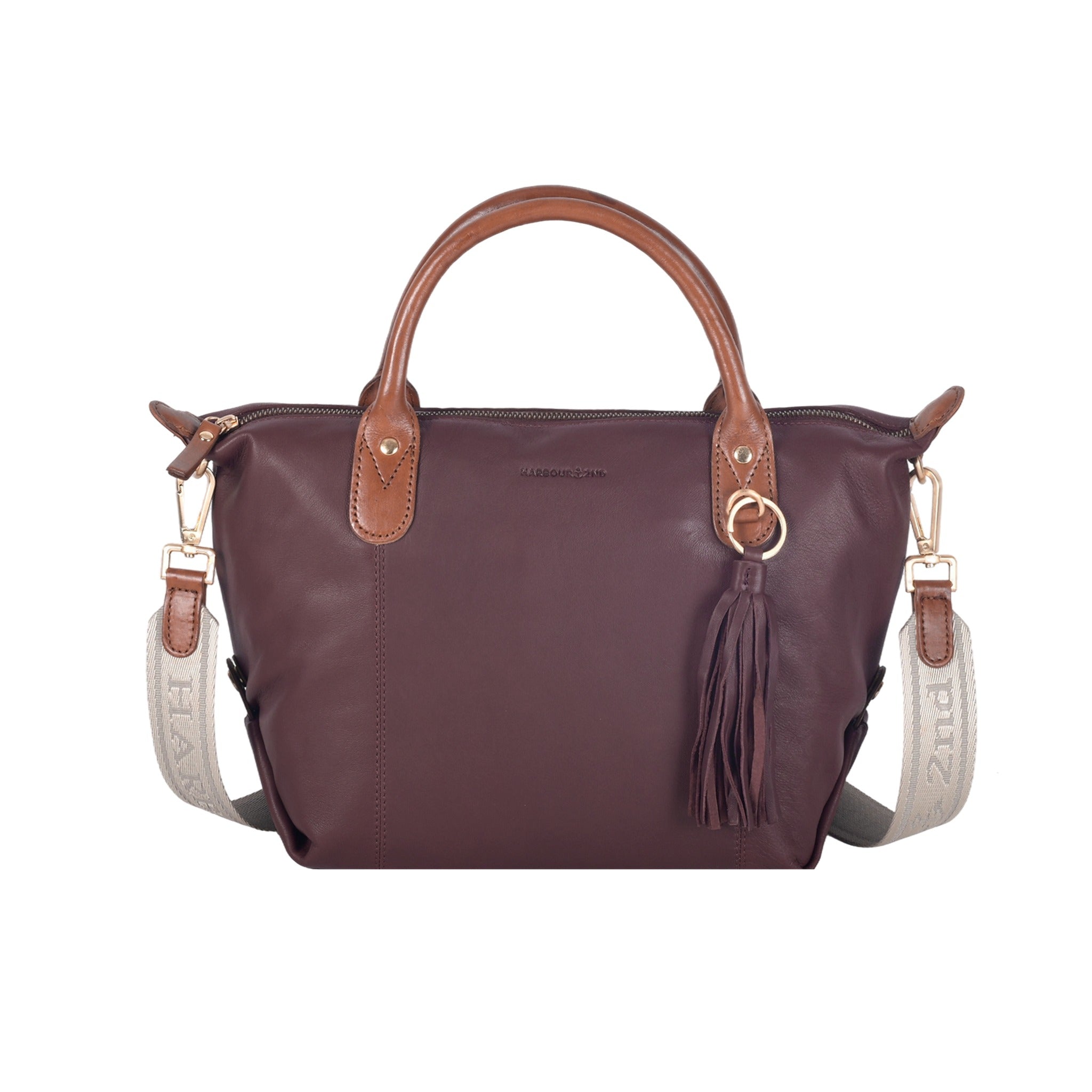 Harbour 2nd Kurzgrifftasche LUCIA M Lammnappaleder
