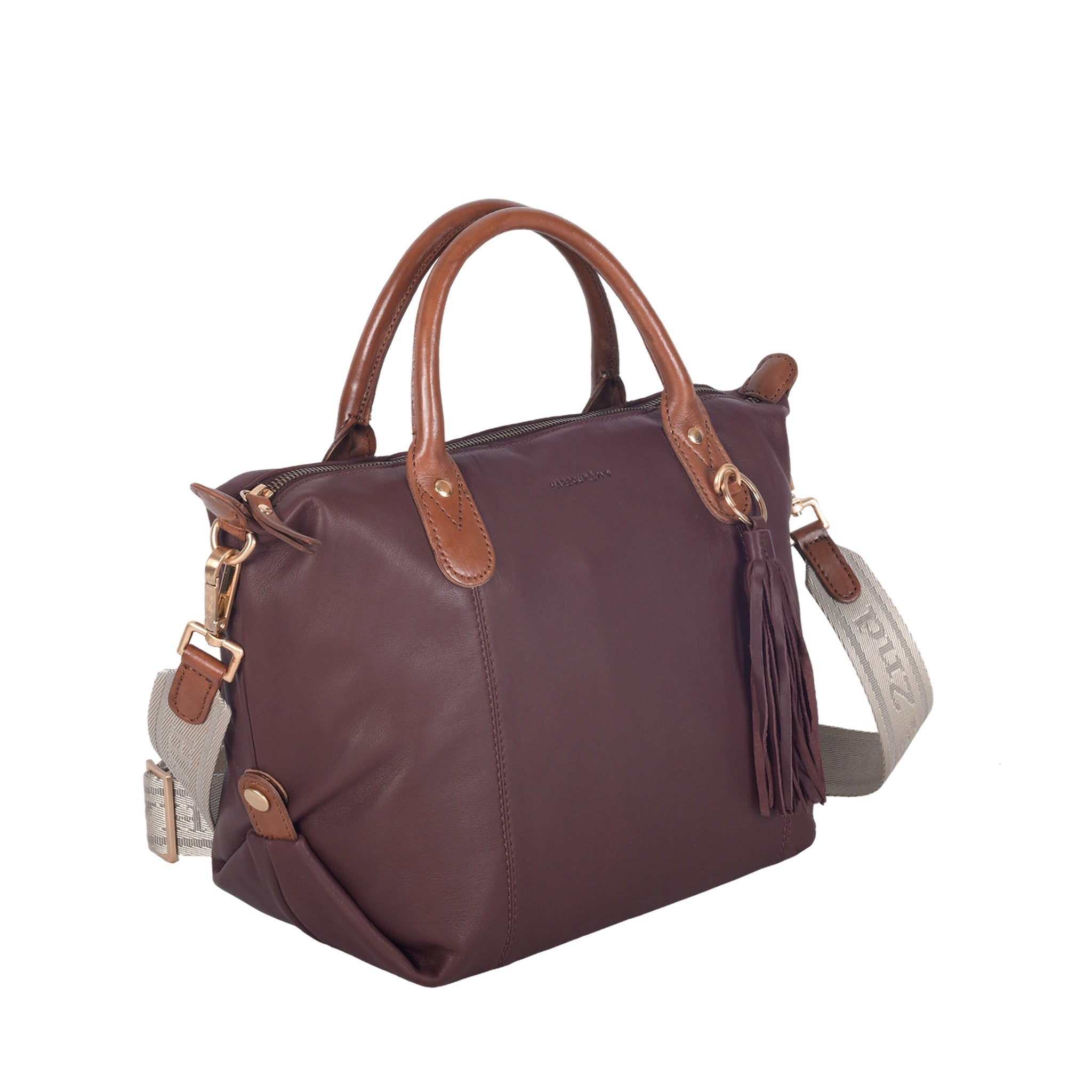 Harbour 2nd Kurzgrifftasche LUCIA M Lammnappaleder