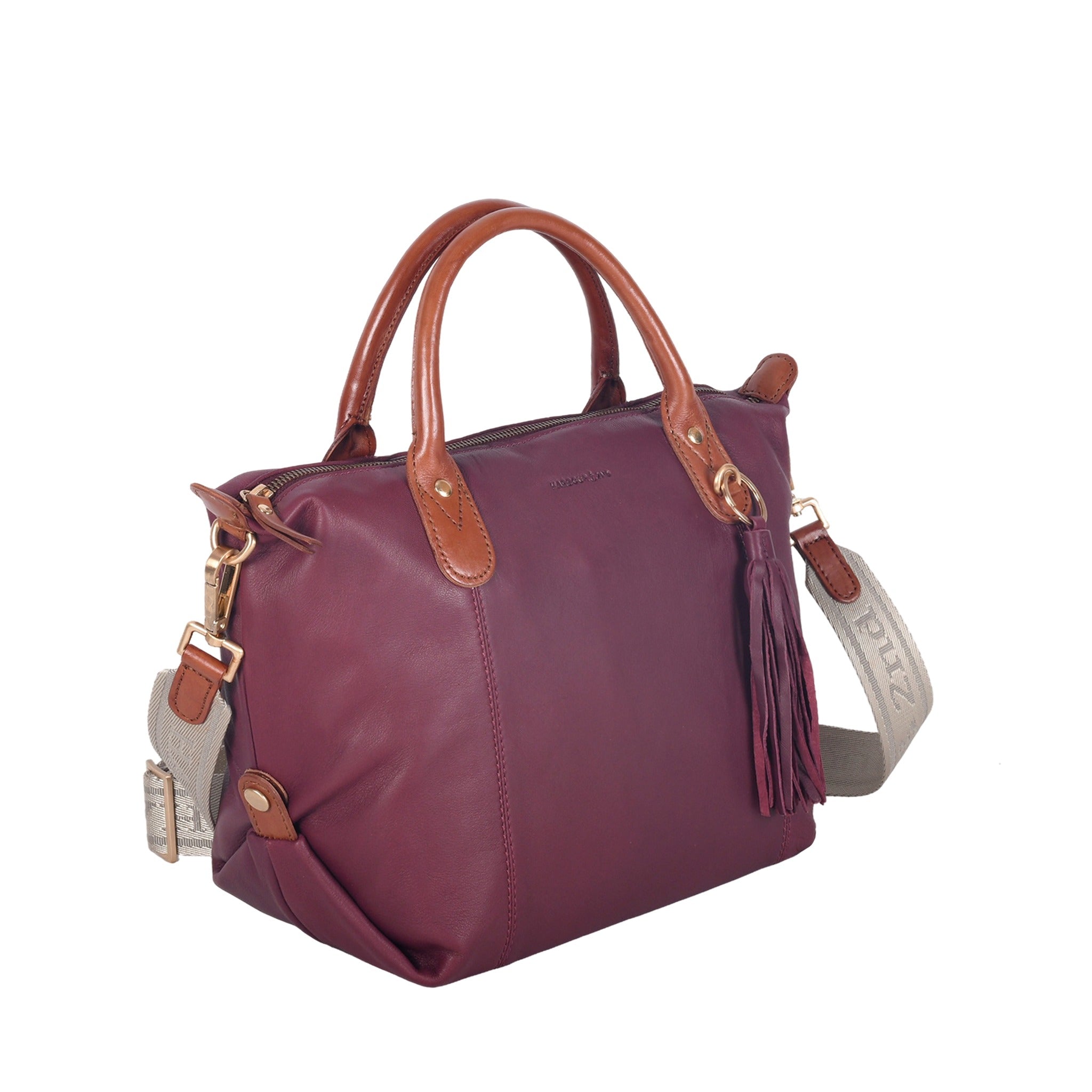 Harbour 2nd Kurzgrifftasche LUCIA M Lammnappaleder