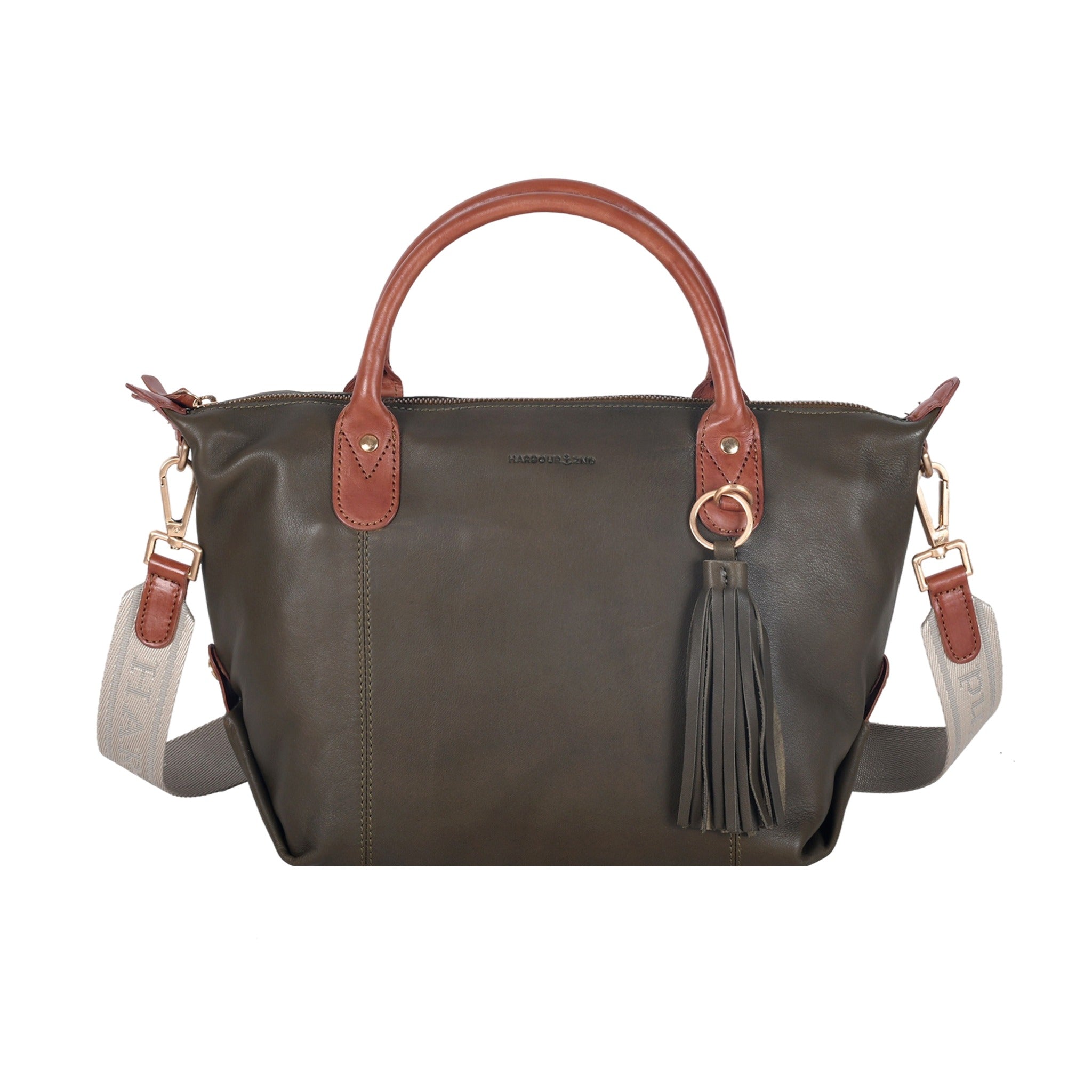 Harbour 2nd Kurzgrifftasche LUCIA M Lammnappaleder