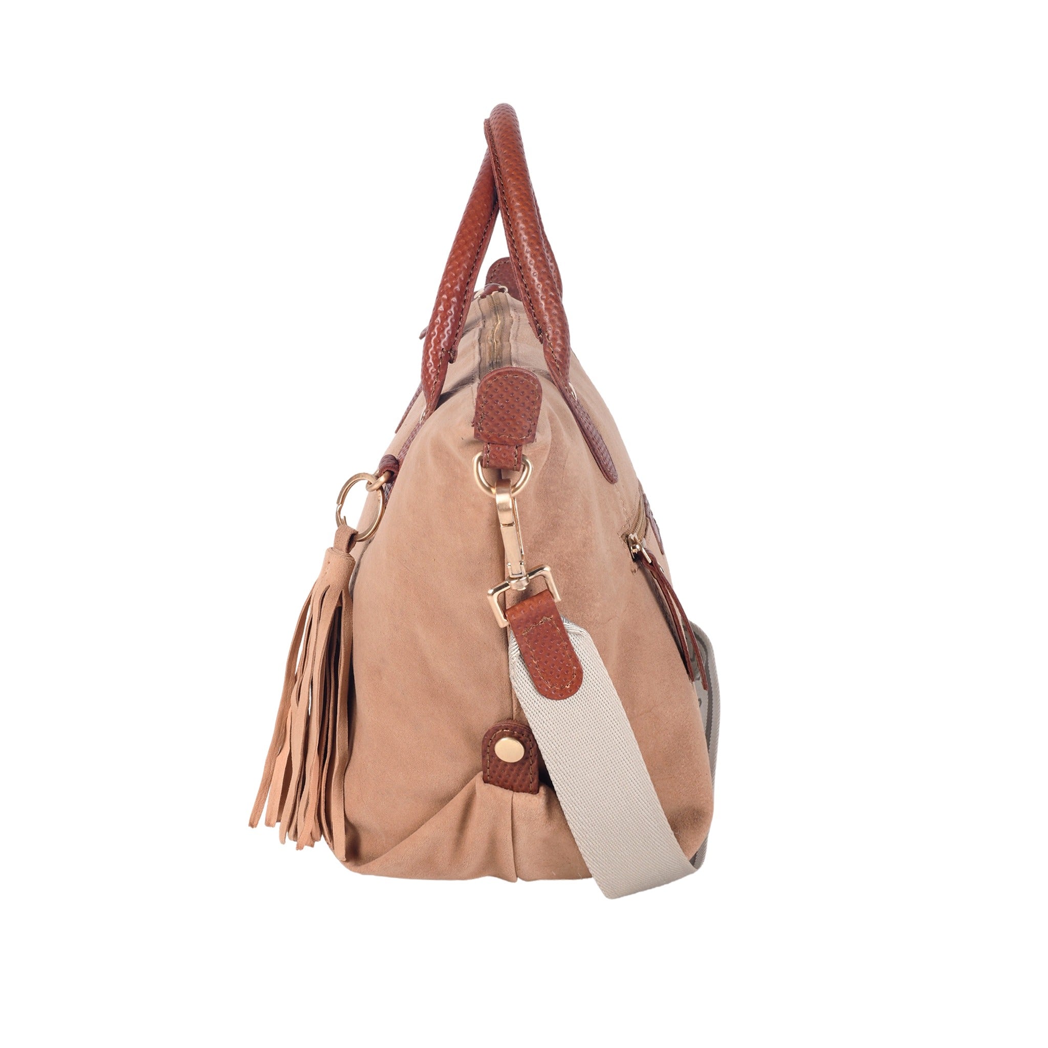 Hamled Kurzgrifftasche SOFIA M Velourleder