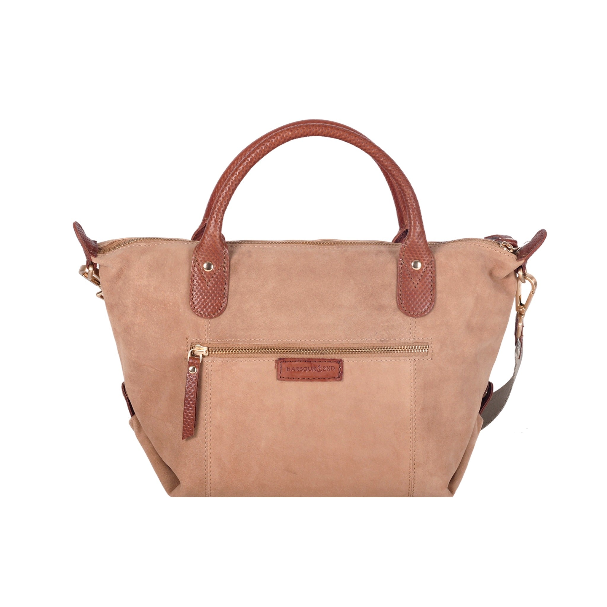 Hamled Kurzgrifftasche SOFIA M Velourleder