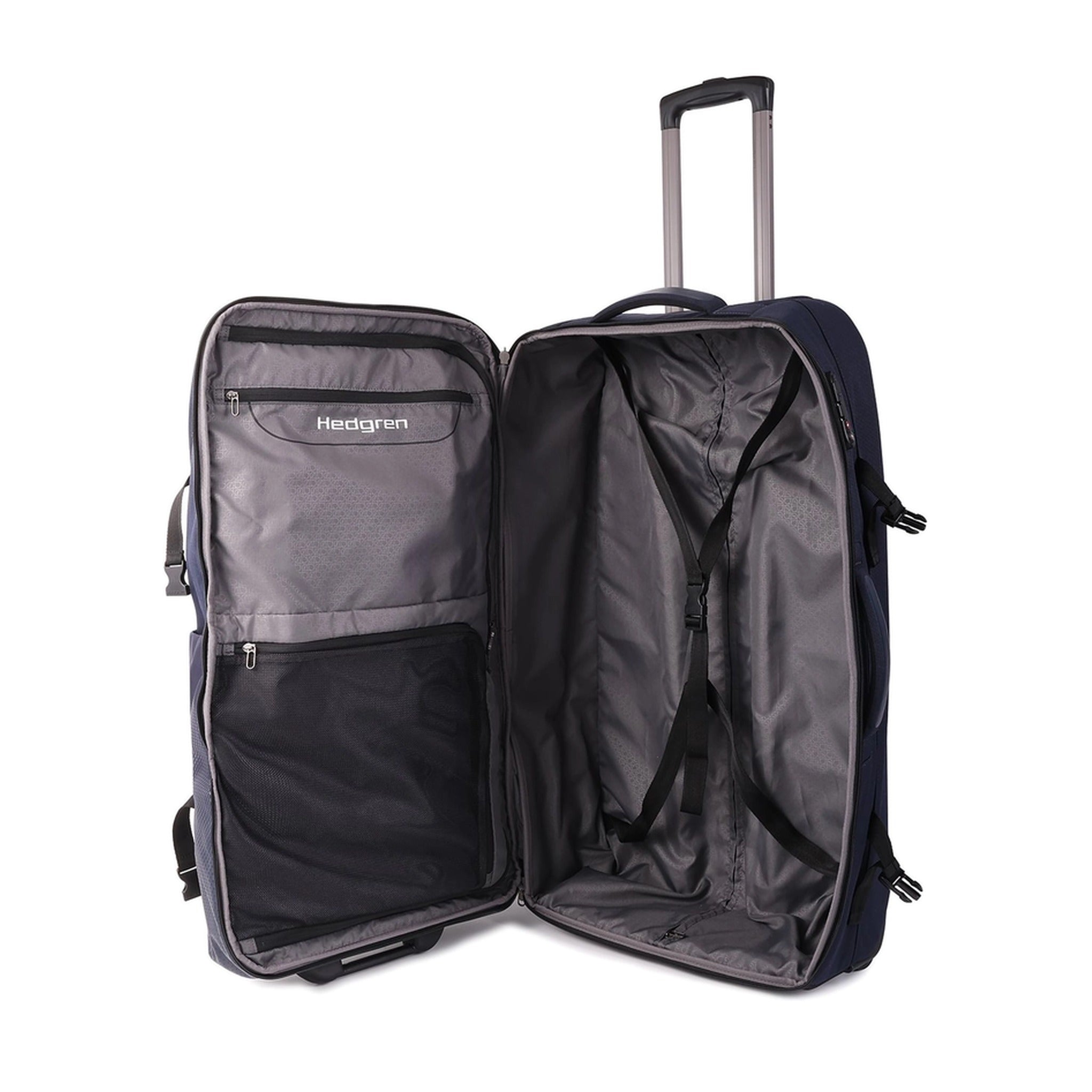 Hedgren JOURNEY - DUFFLE WITH 79 cm + RFID PEACOAT BLUE