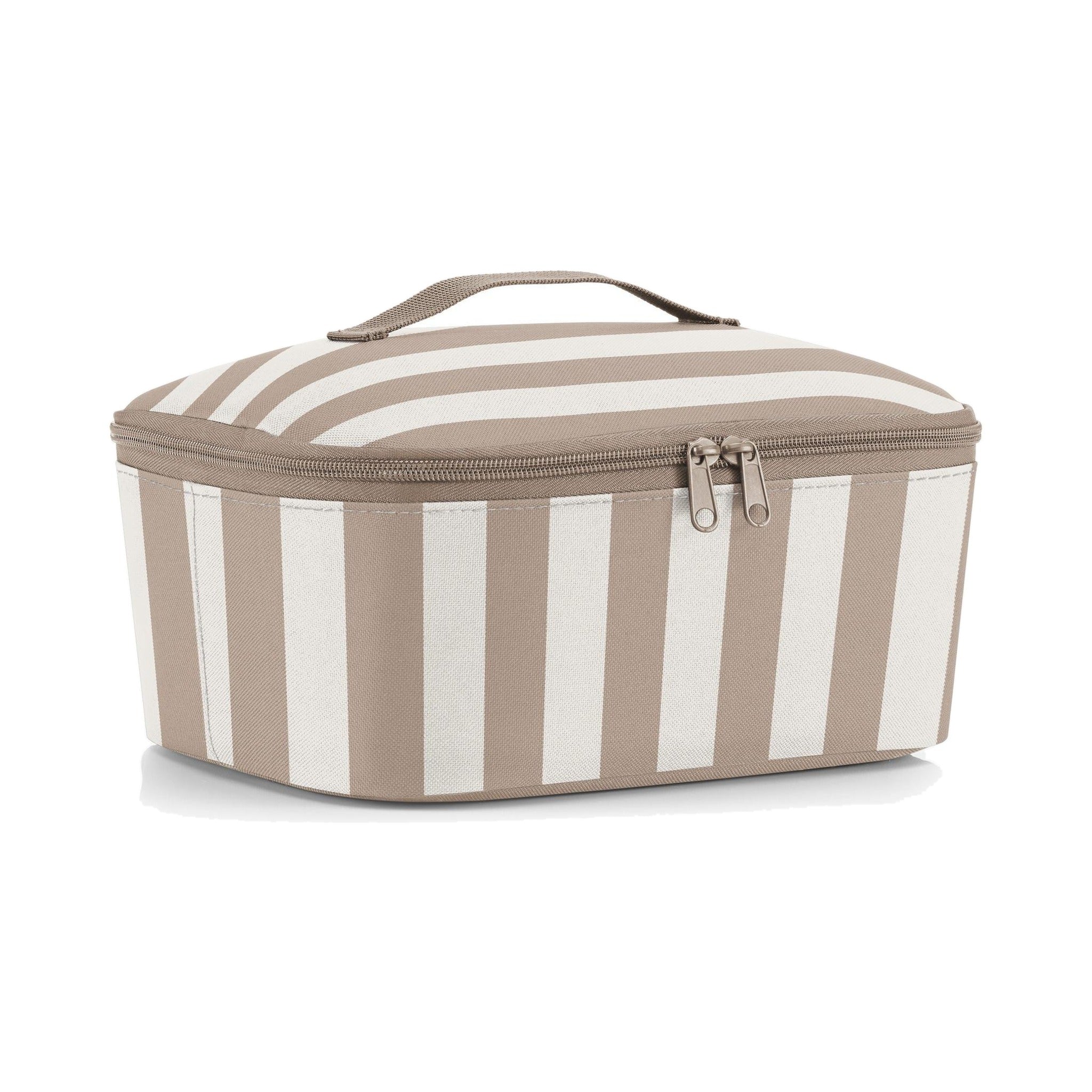 Reisenthel coolerbag M pocket summerstripes coffee