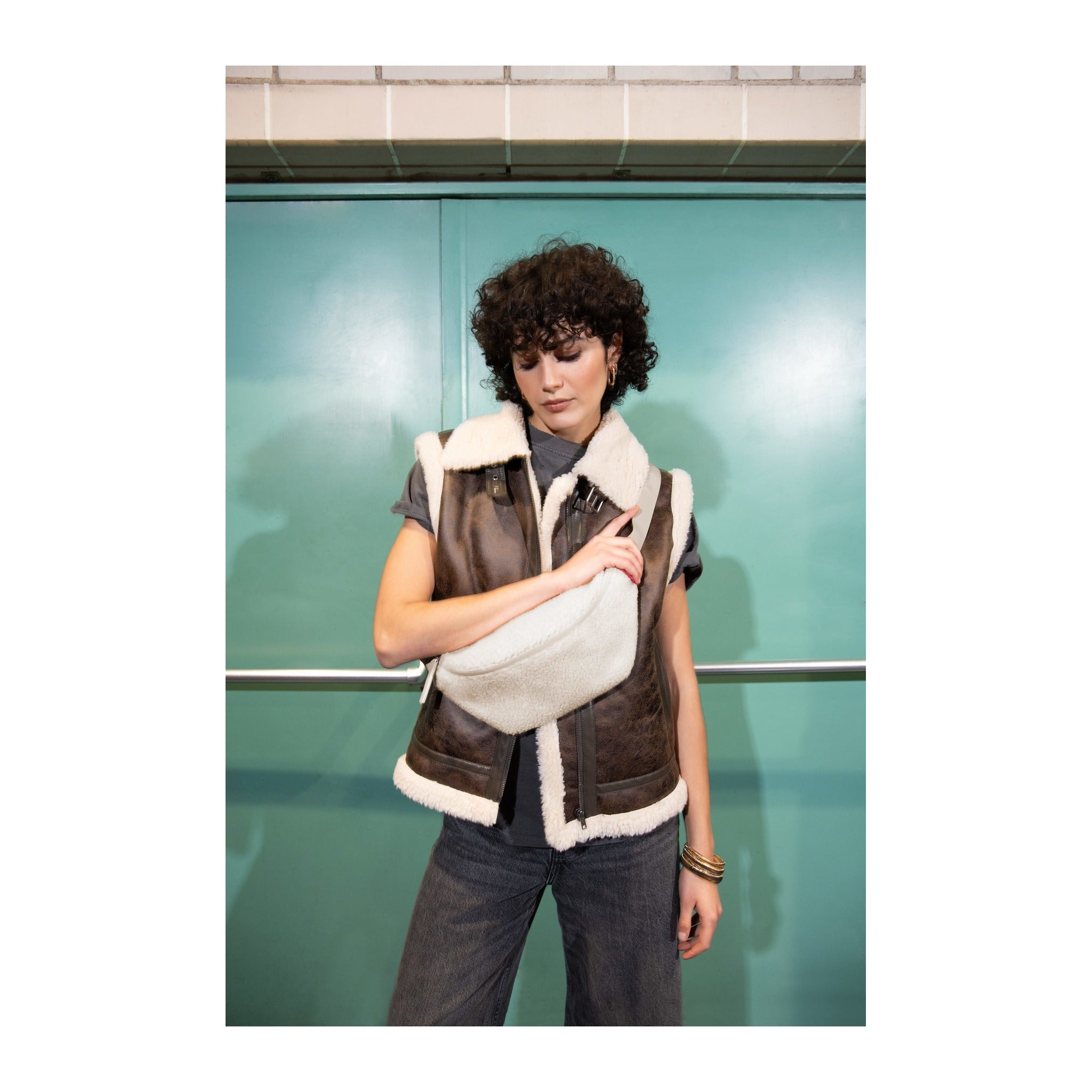 Reisenthel beltbag teddy sand