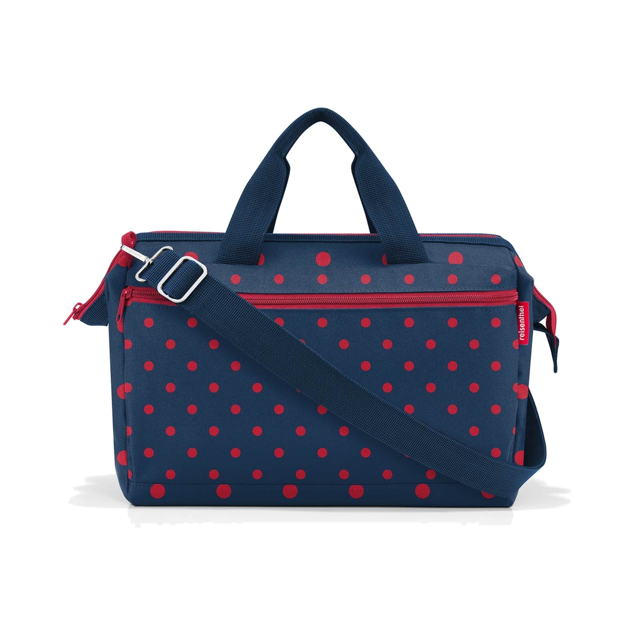 Reisenthel allrounder S pocket mixed dots red