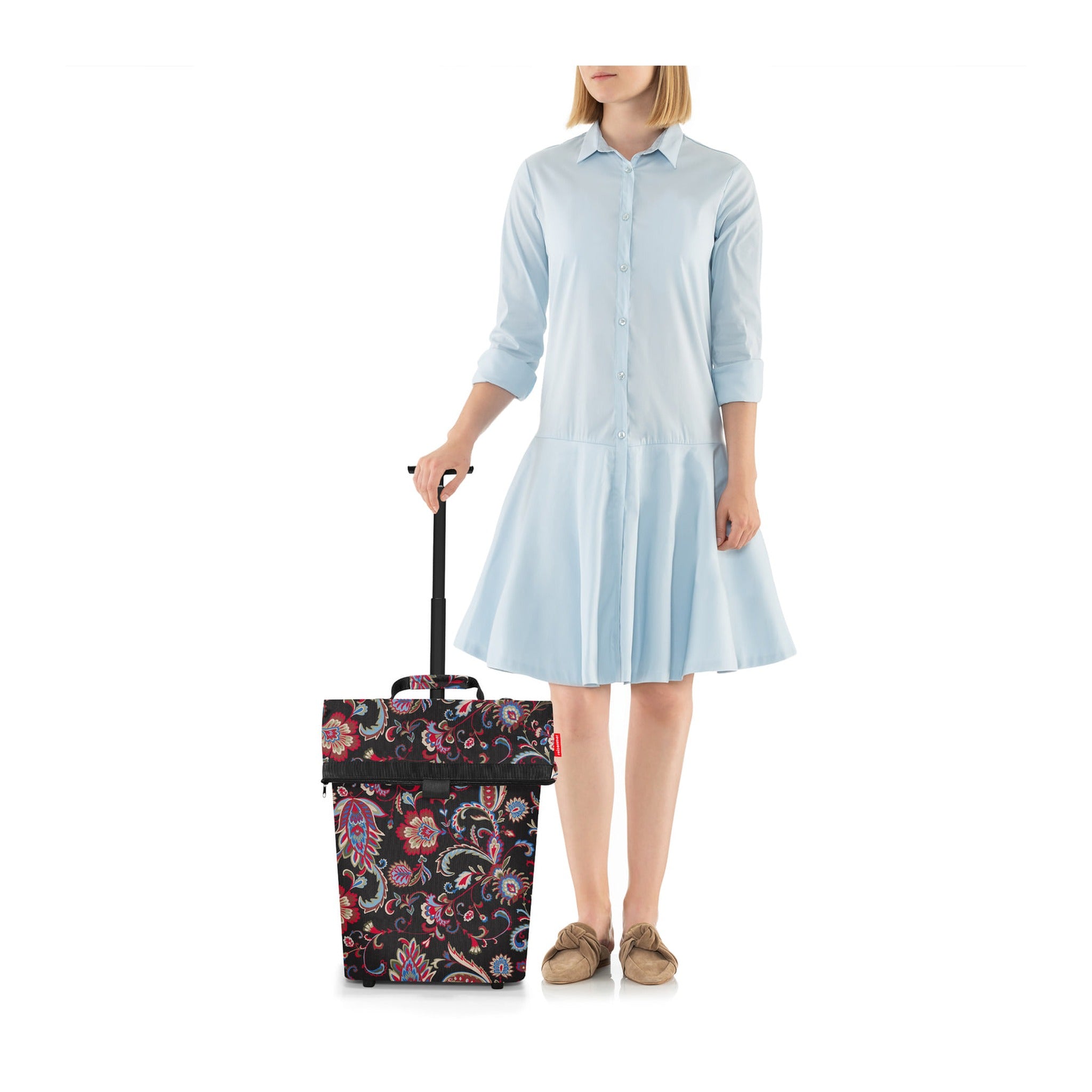 Reisenthel trolley M frame paisley black