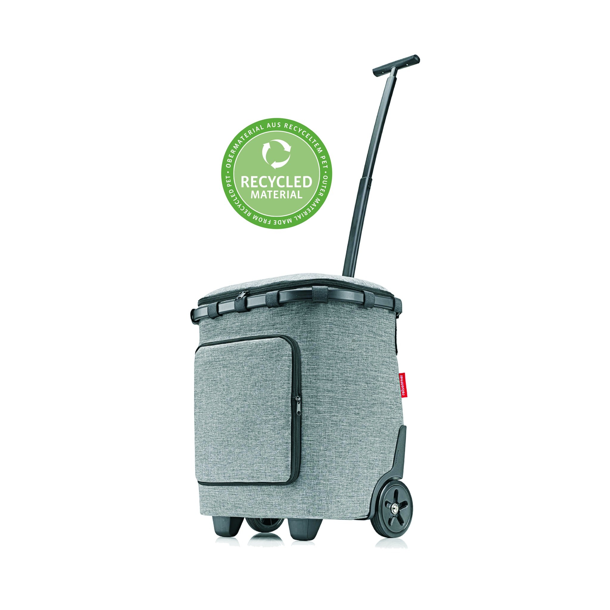 Reisenthel carrycruiser plus frame twist silver