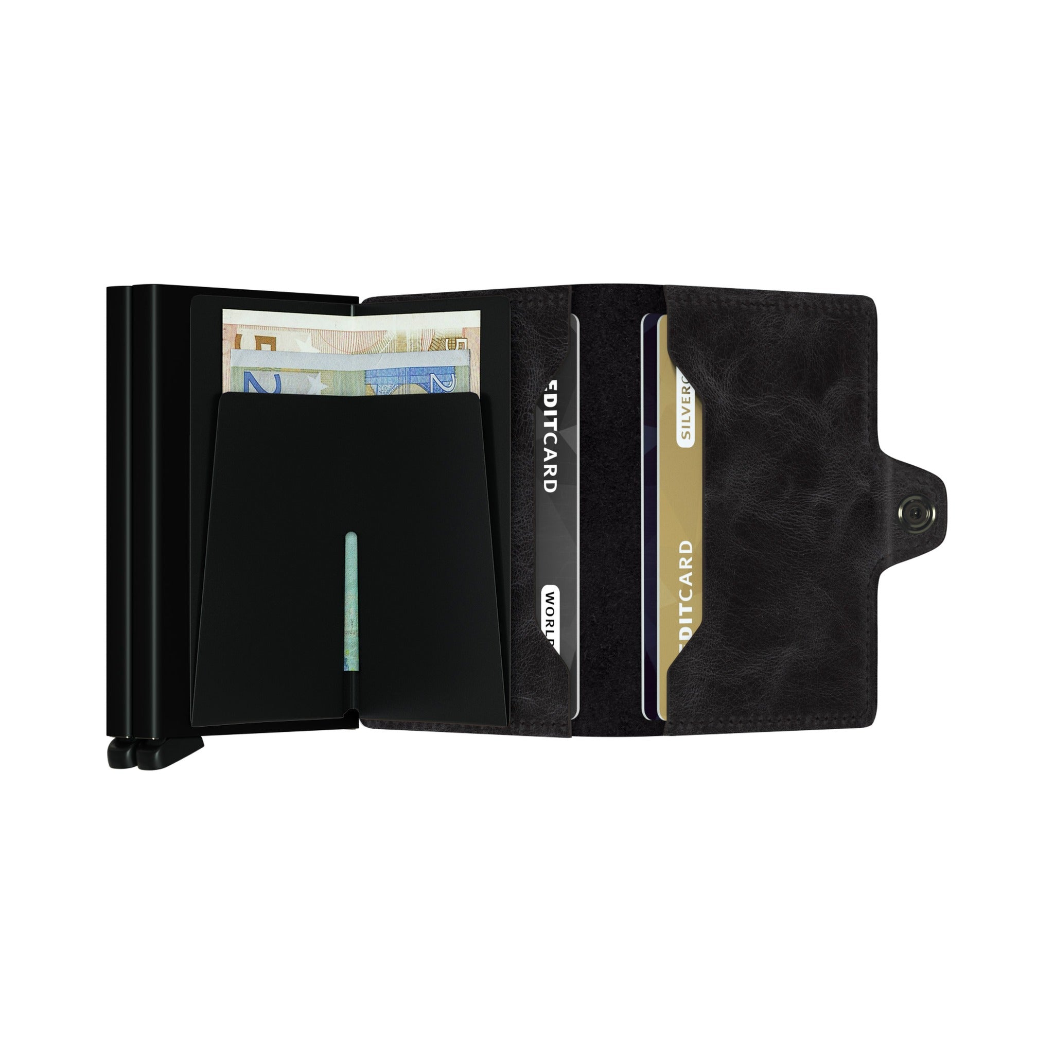 SECRID Twinwallet vintage black