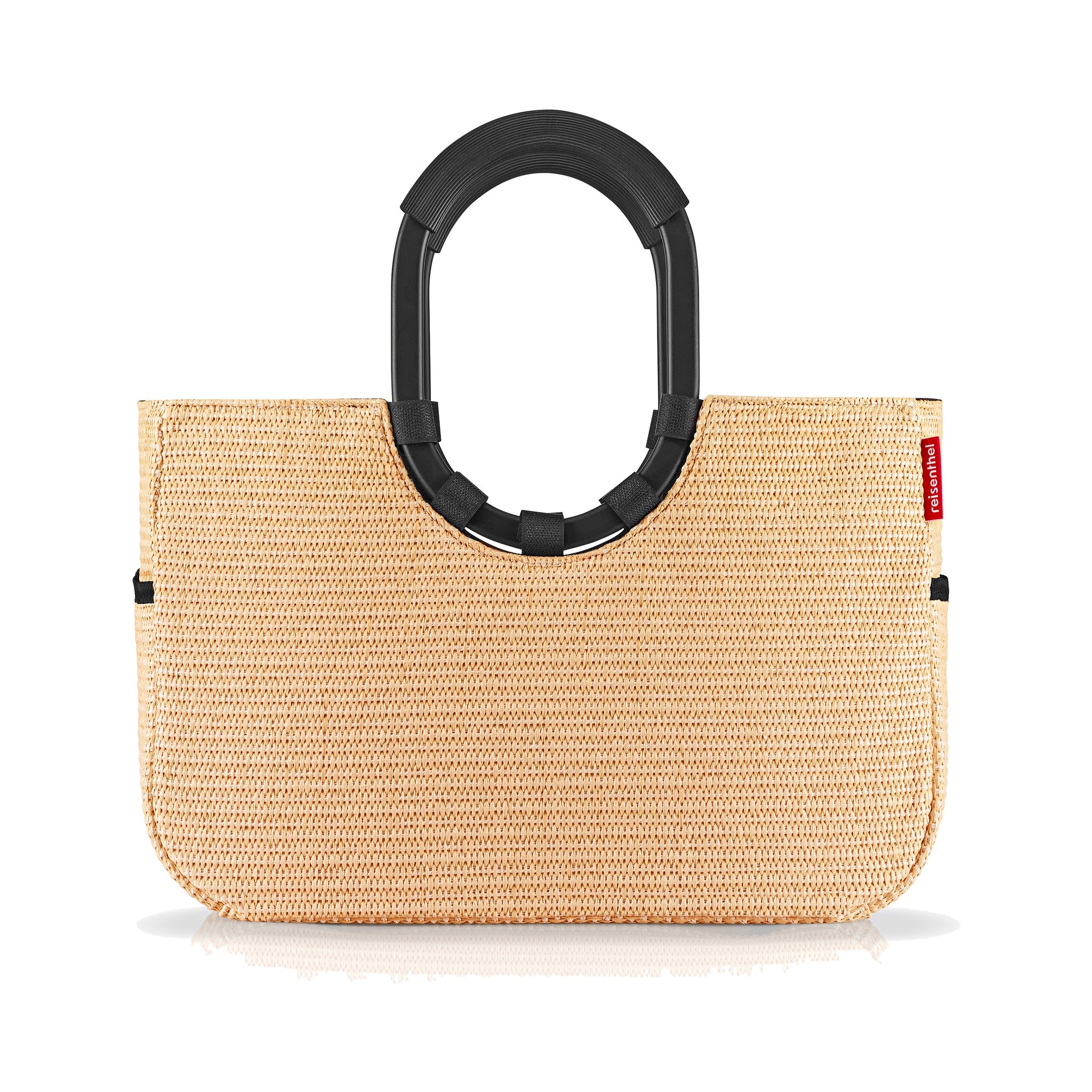 Reisenthel loopshopper M frame raffia black