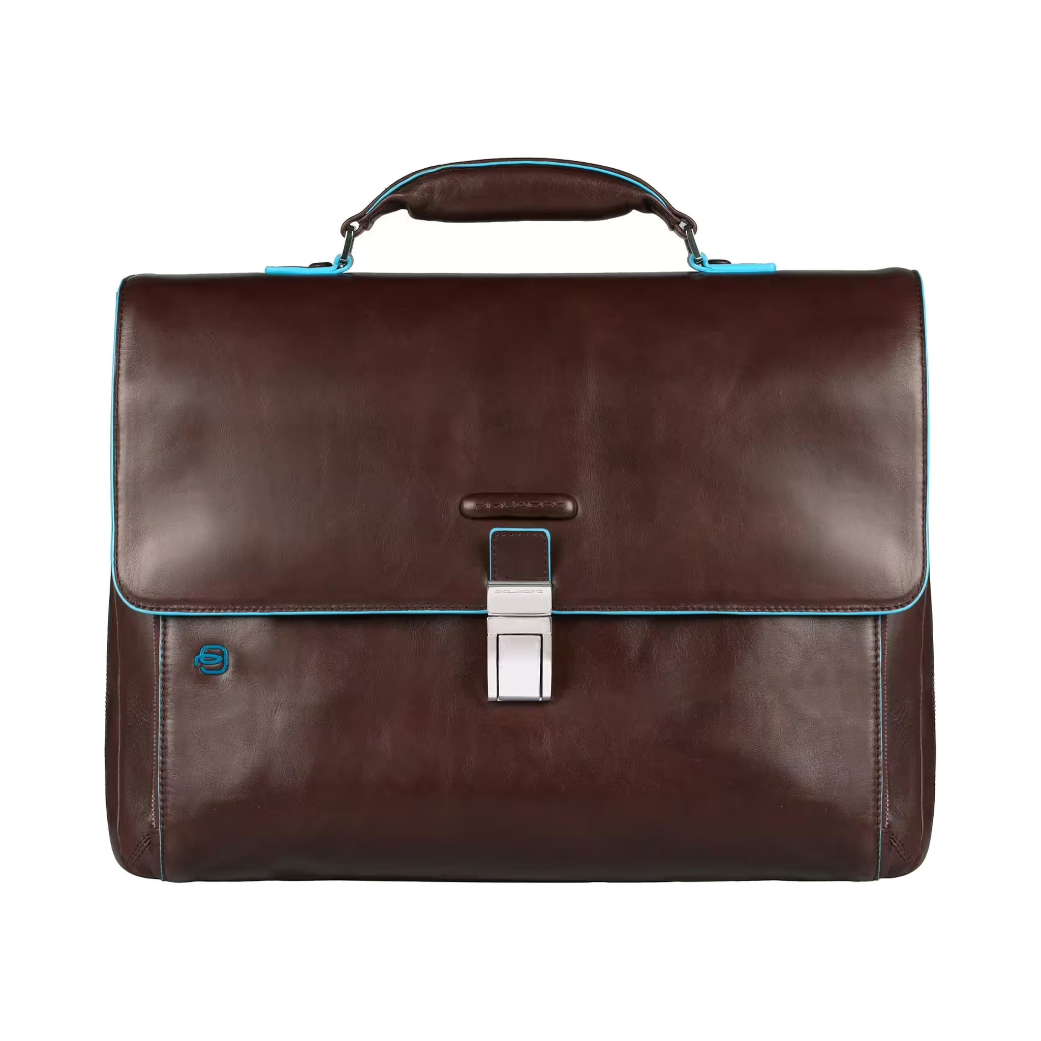 Piquadro Blue Square Laptoptasche 15" erweiterbar Mogano