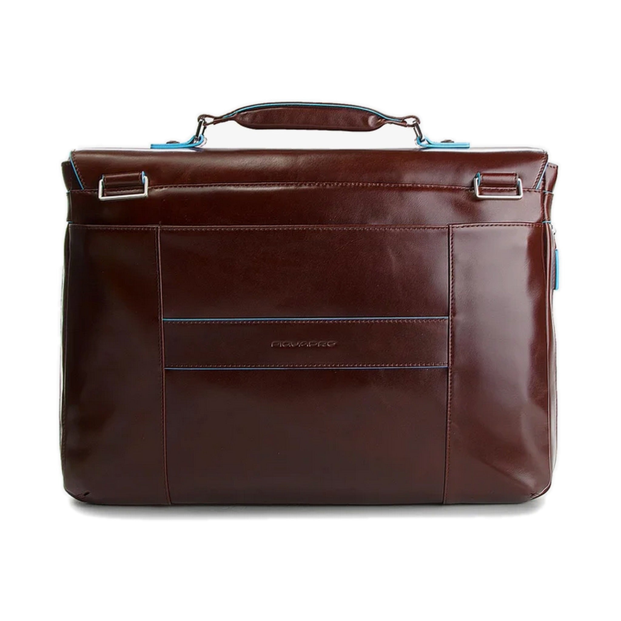 Piquadro Blue Square Laptoptasche 15" erweiterbar Mogano