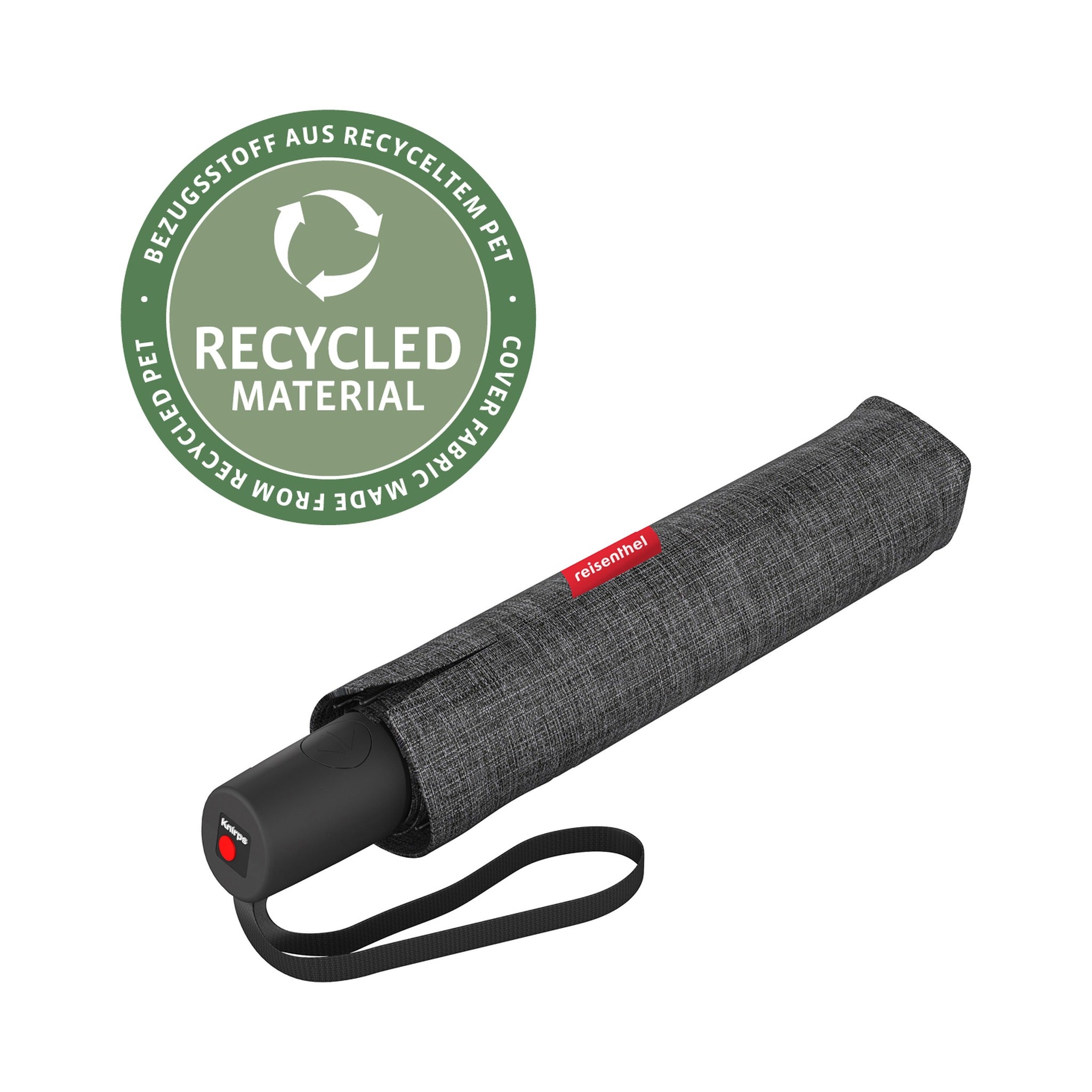 Reisenthel umbrella pocket duomatic twist silver