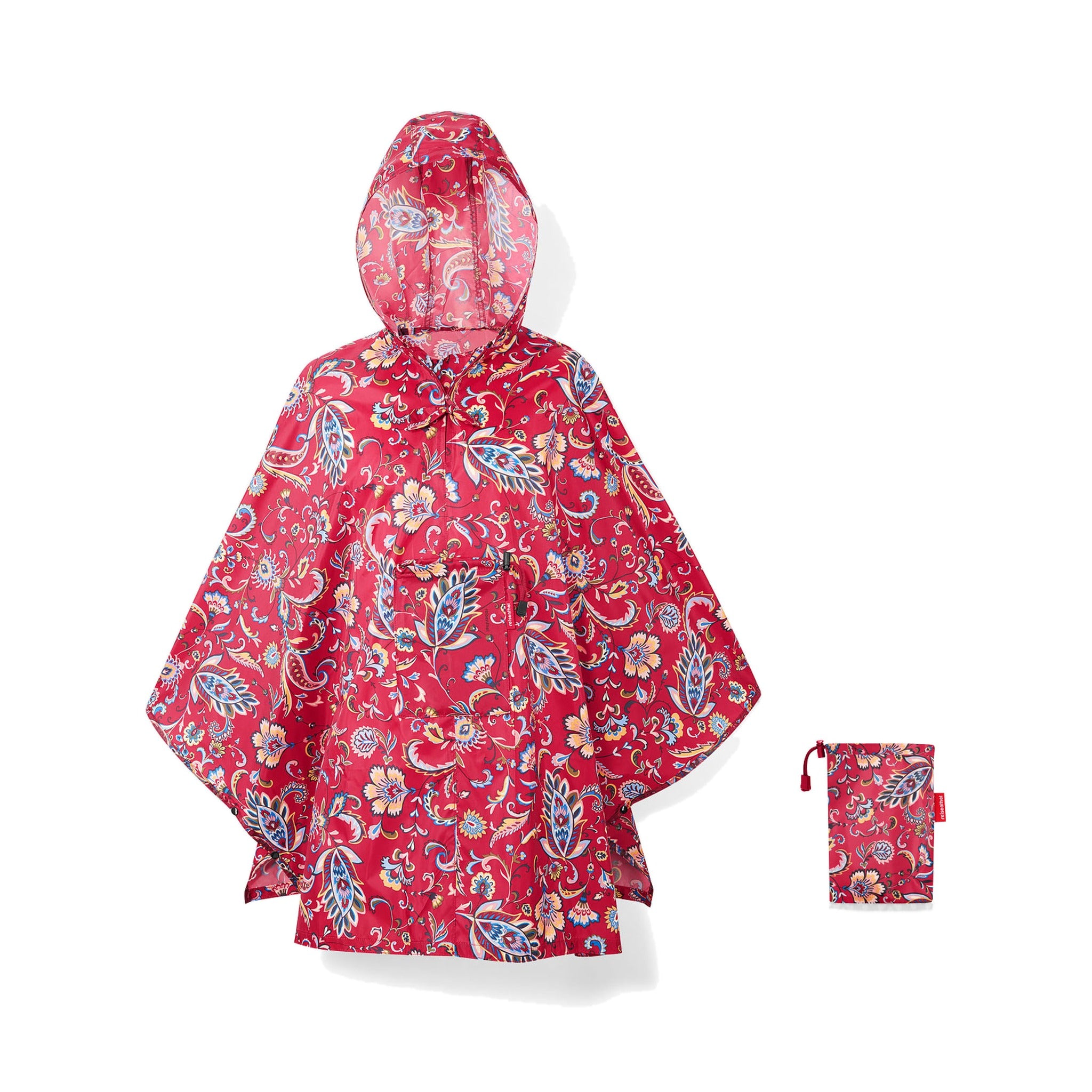 Reisenthel mini maxi poncho paisley ruby