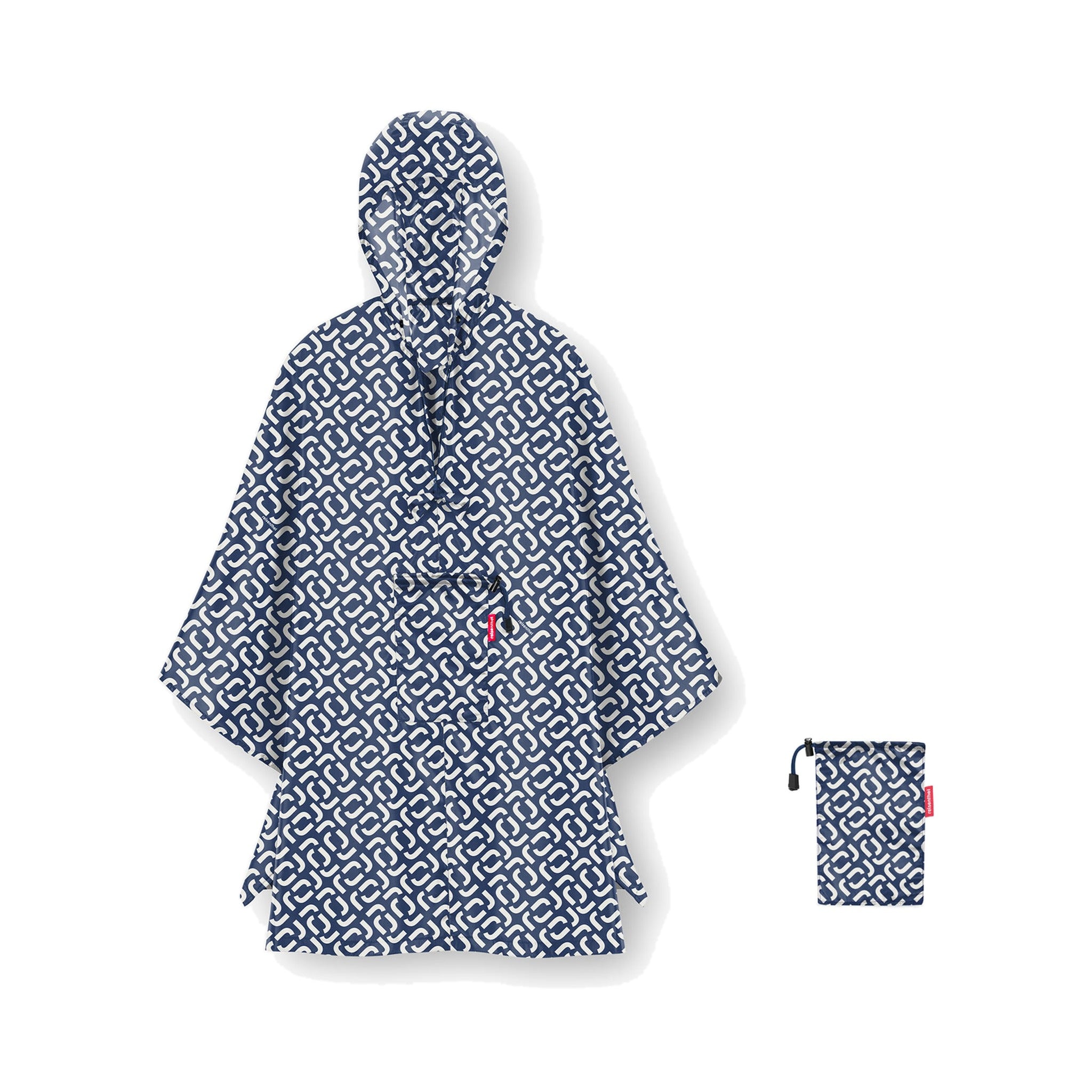Reisenthel mini maxi poncho signature navy