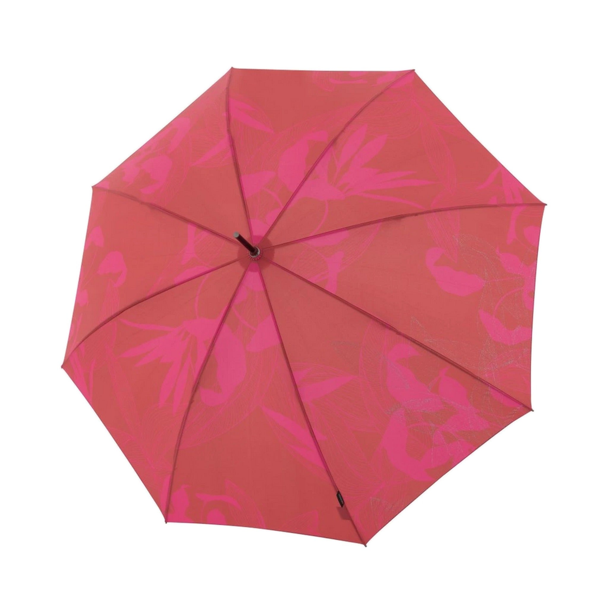 KNIRPS T.760 stick automatic garden scarlet with glitter print